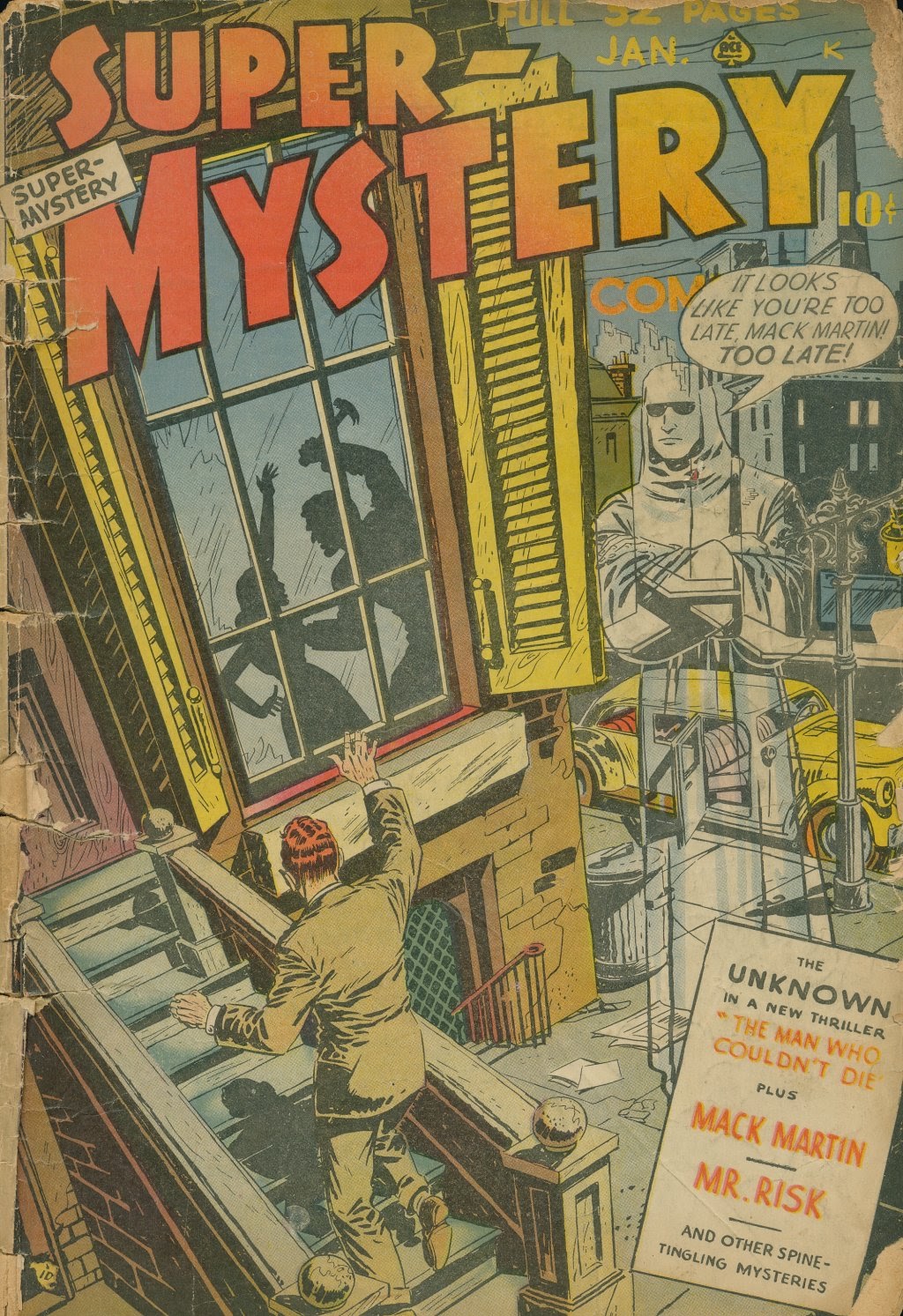 Read online Super-Mystery Comics comic -  Issue #45 - 1