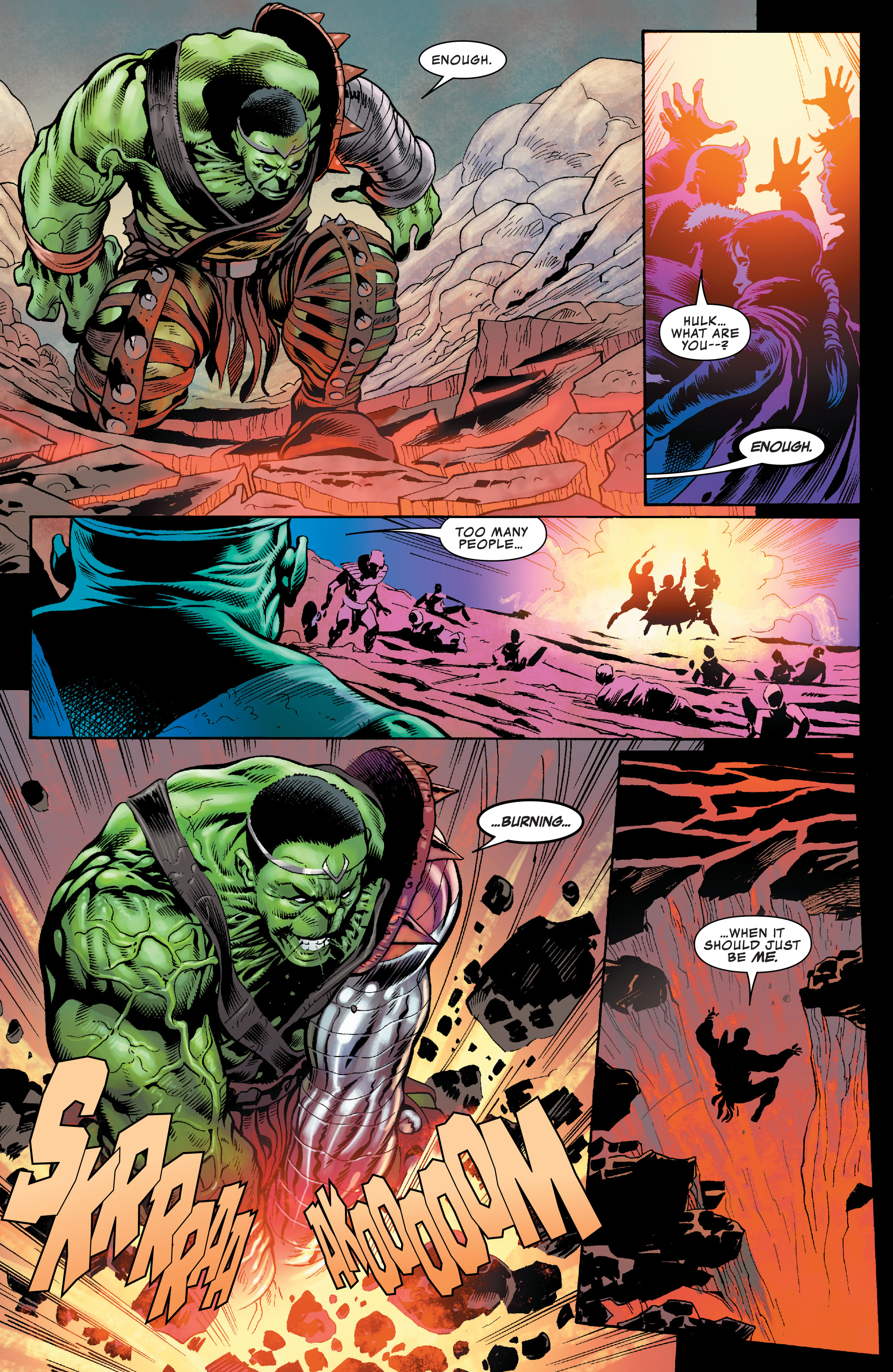 Read online Planet Hulk Worldbreaker comic -  Issue #5 - 16