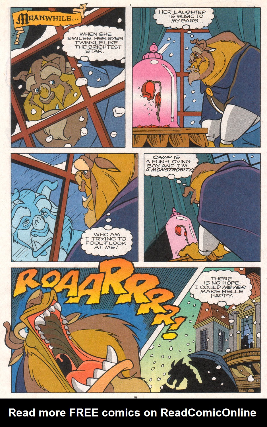 Read online Disney's Beauty and the Beast comic -  Issue #7 - 21
