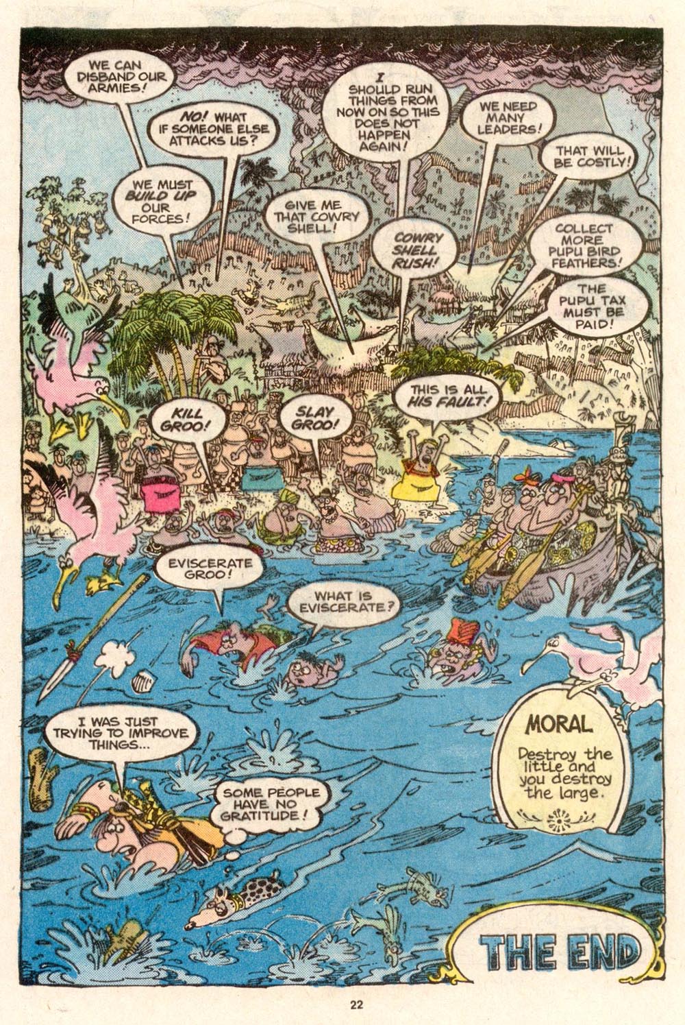 Read online Sergio Aragonés Groo the Wanderer comic -  Issue #55 - 23