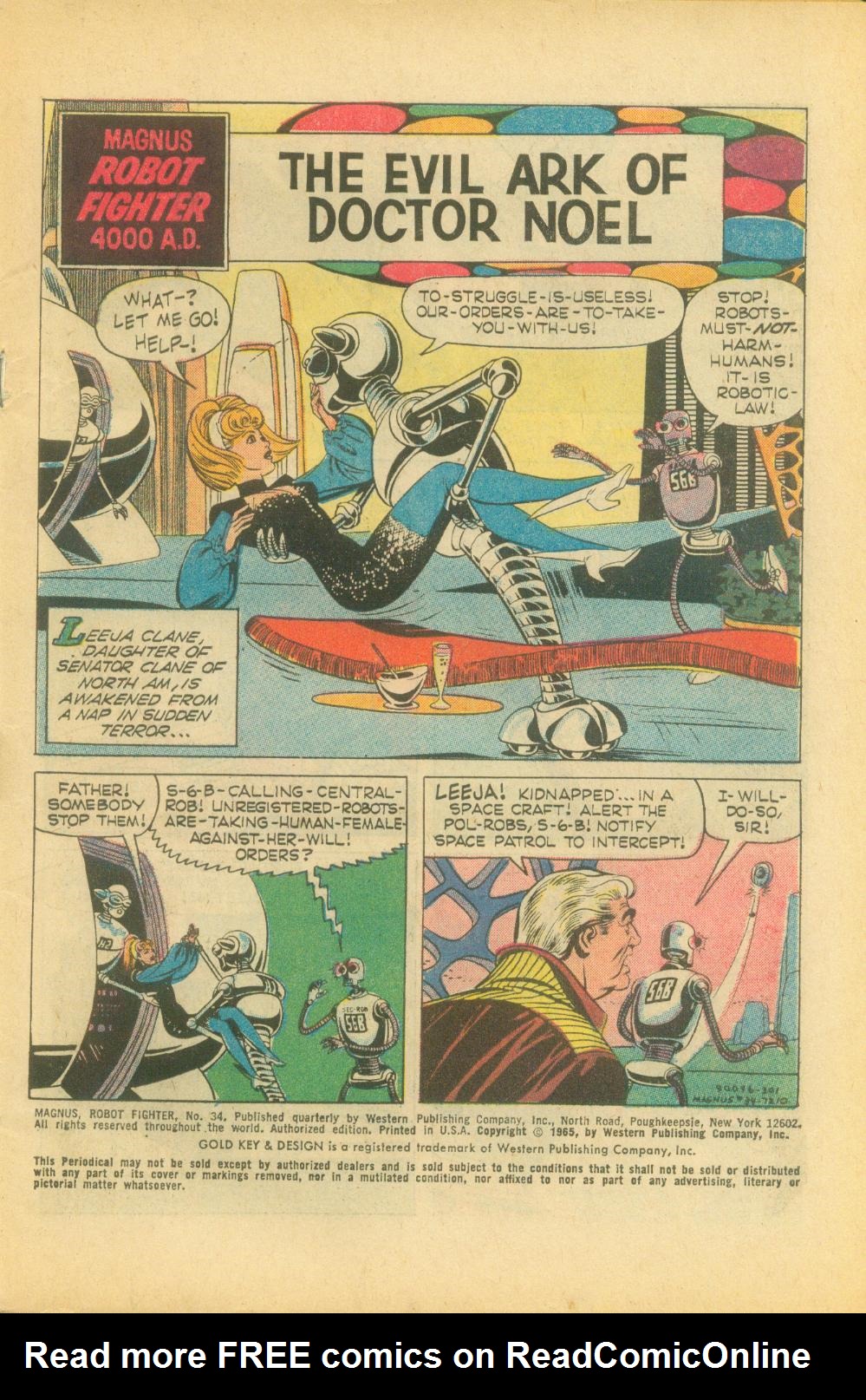 Read online Magnus, Robot Fighter 4000 AD comic -  Issue #34 - 3