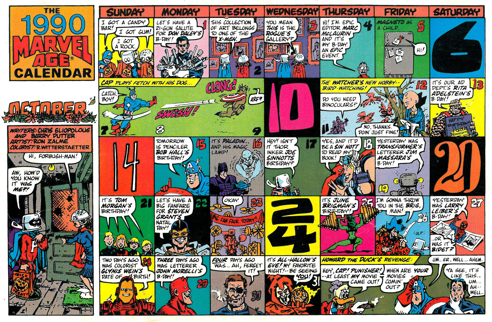 Read online Marvel Age comic -  Issue #94 - 35