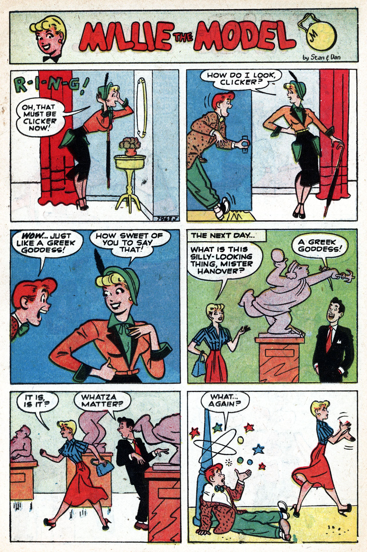 Read online Millie the Model comic -  Issue #28 - 30