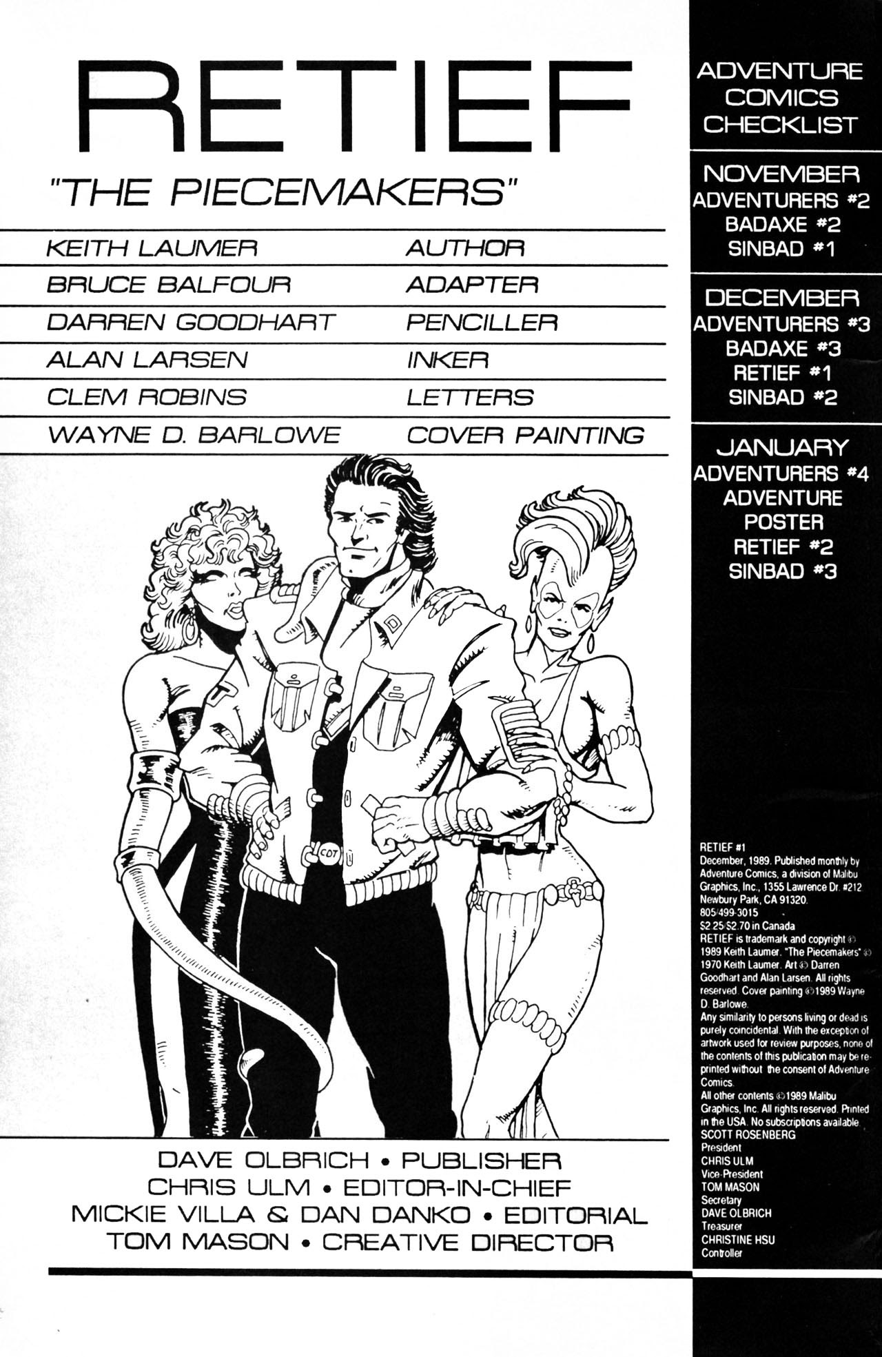 Read online Retief (1991) comic -  Issue #1 - 2