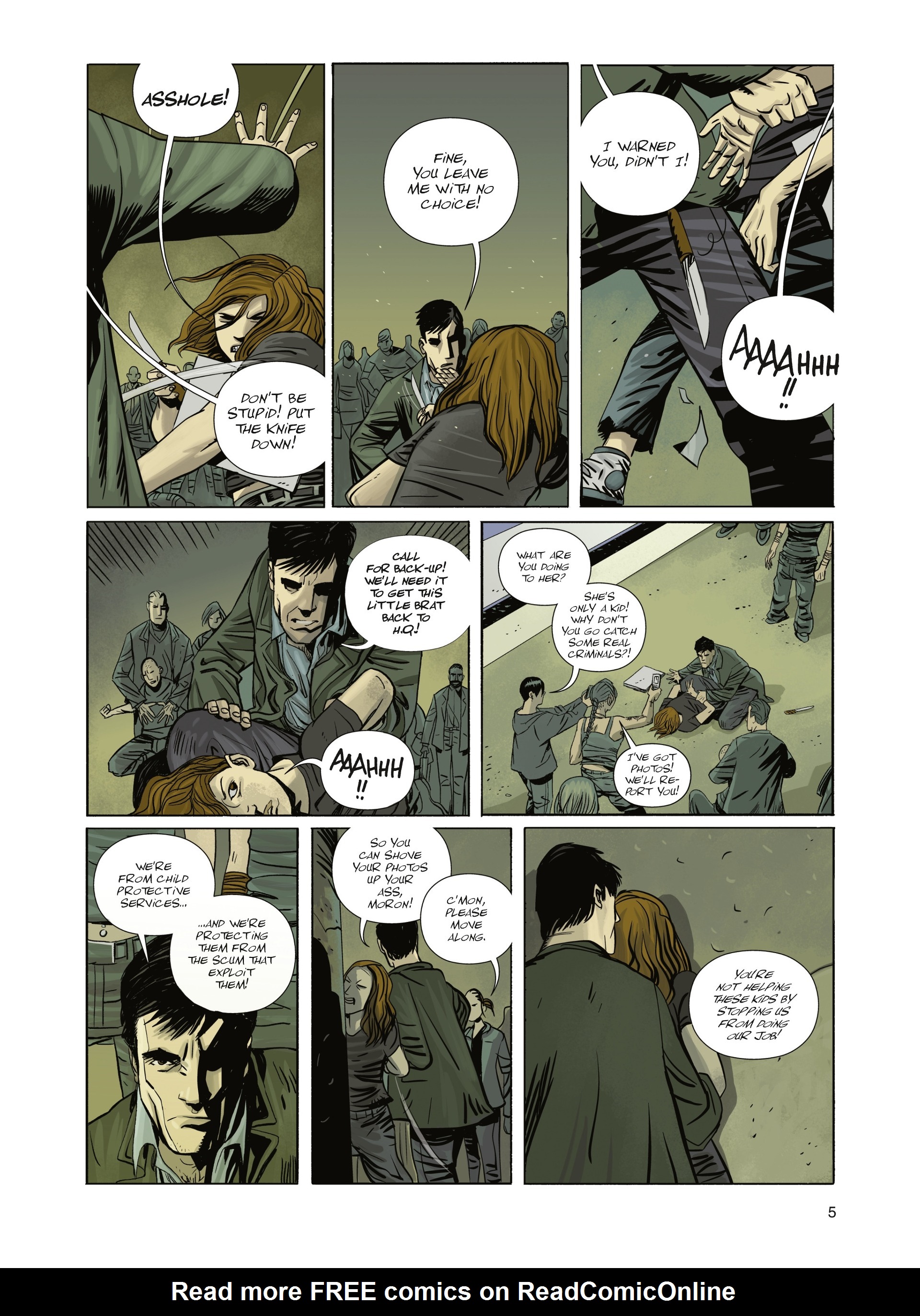 Read online Interpol comic -  Issue #2 - 5
