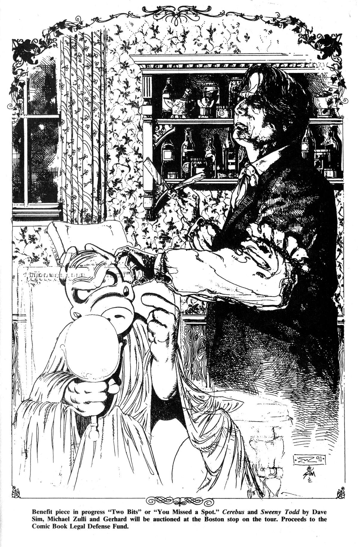 Read online Cerebus comic -  Issue #154 - 31