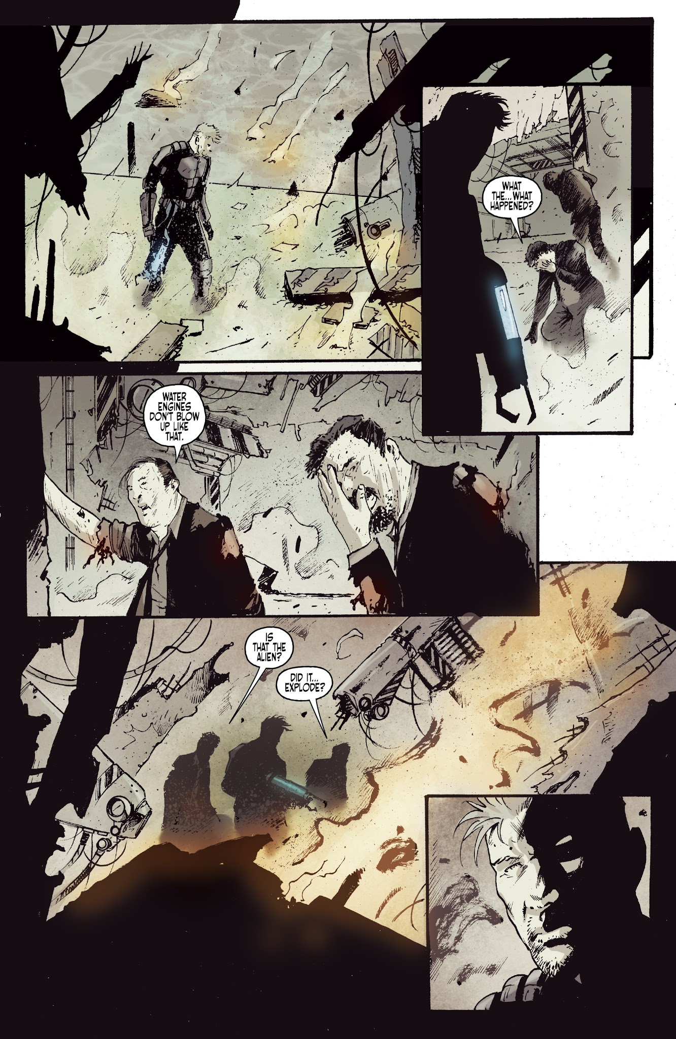 Read online Port of Earth comic -  Issue #4 - 18