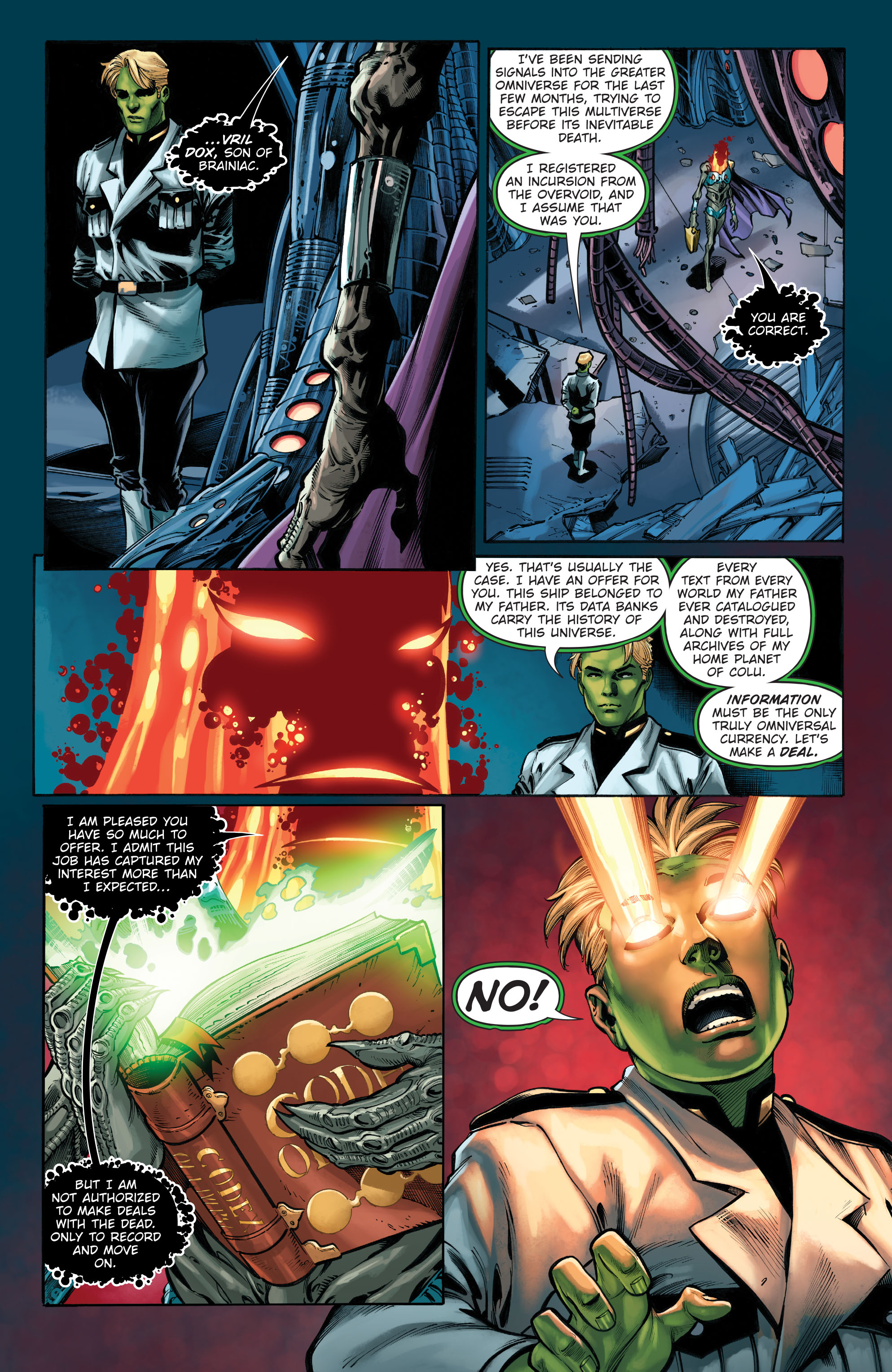 Read online Dark Nights: Death Metal Rise of the New God comic -  Issue # Full - 17
