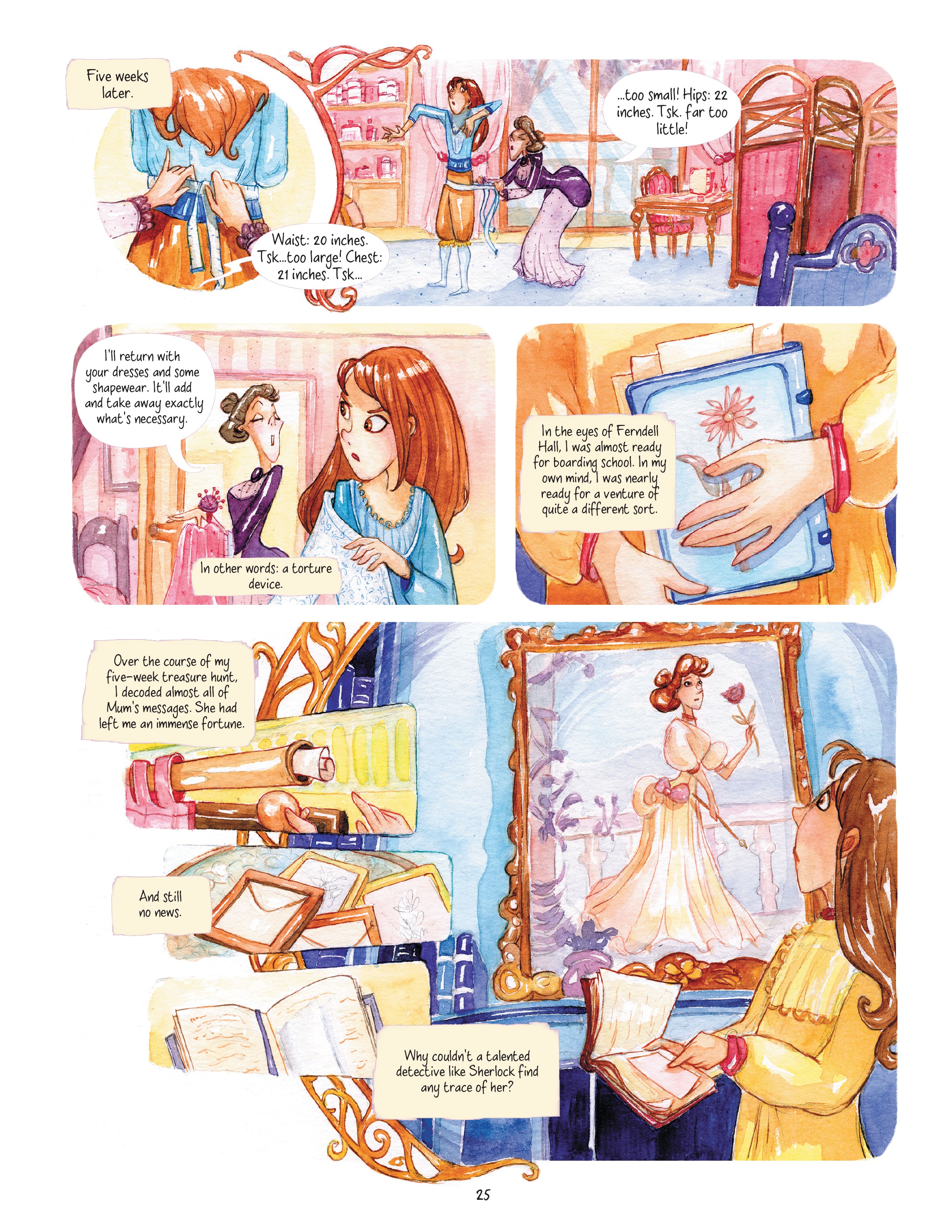 Read online An Enola Holmes Mystery comic -  Issue #1 - 27