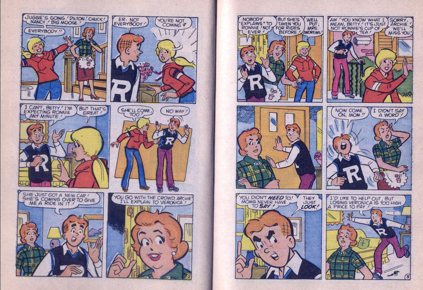Read online Archie...Archie Andrews, Where Are You? Digest Magazine comic -  Issue #62 - 16