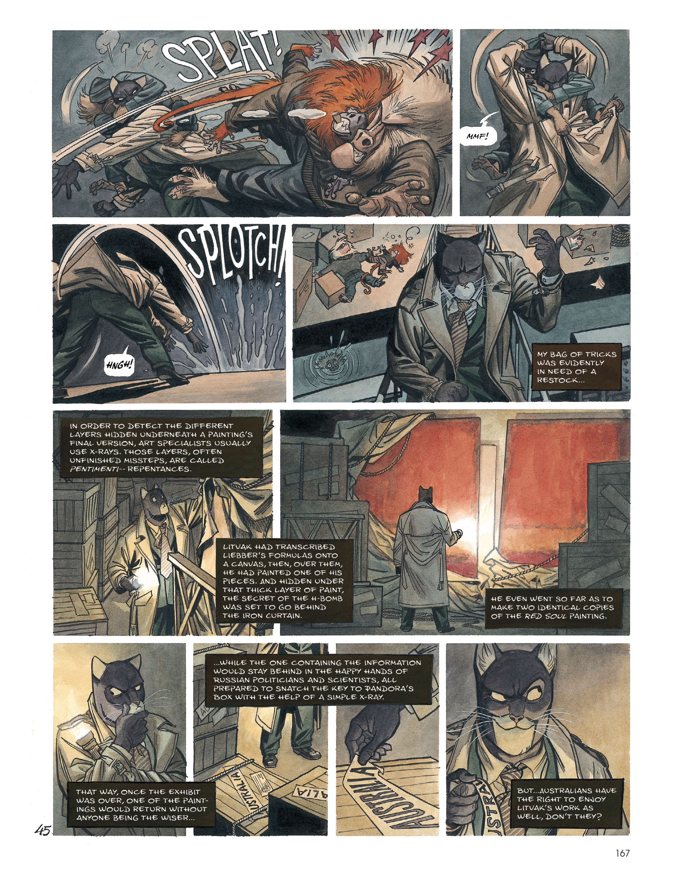 Read online Blacksad (2010) comic -  Issue # Full - 166