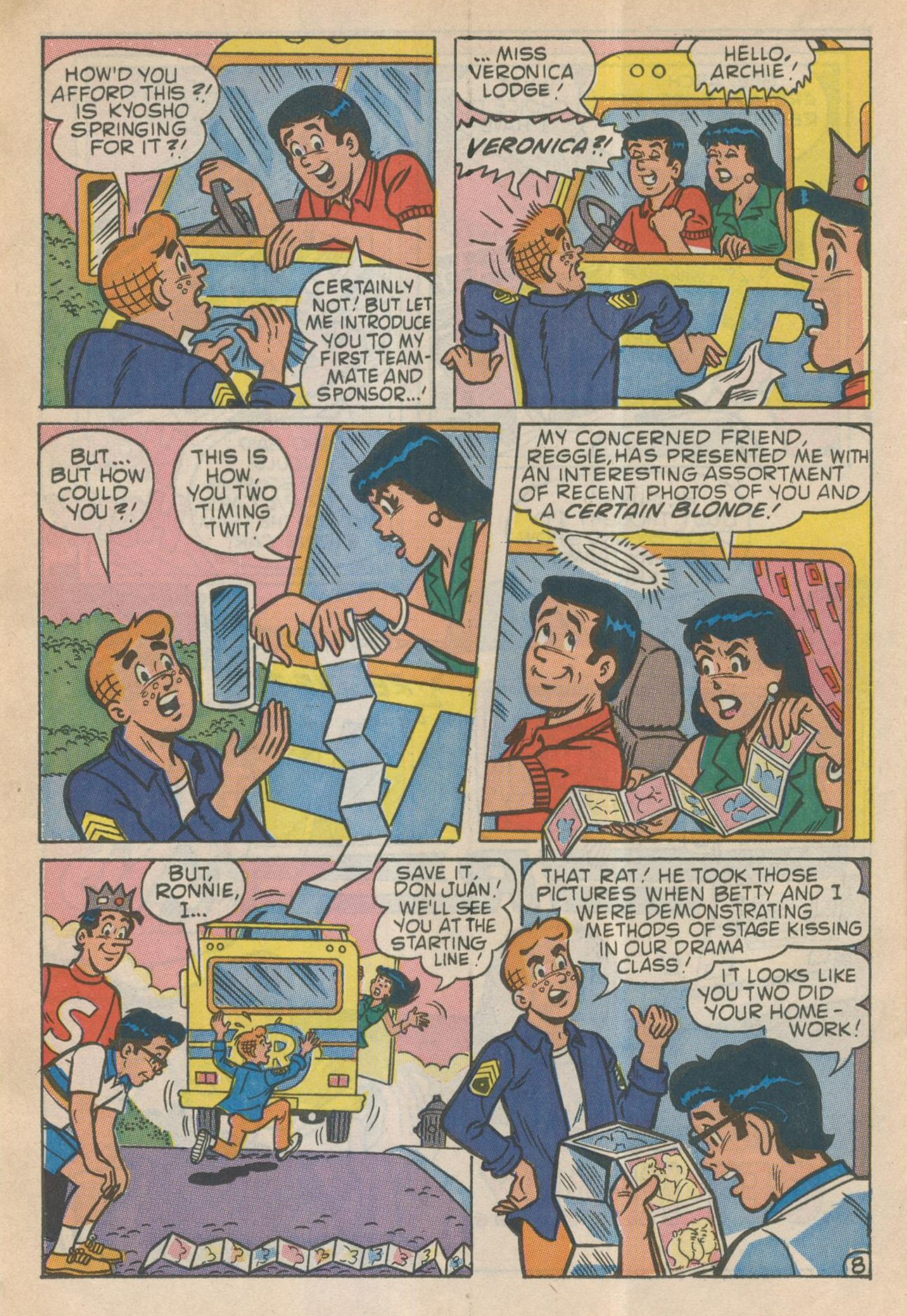 Read online Archie's R/C Racers comic -  Issue #1 - 14