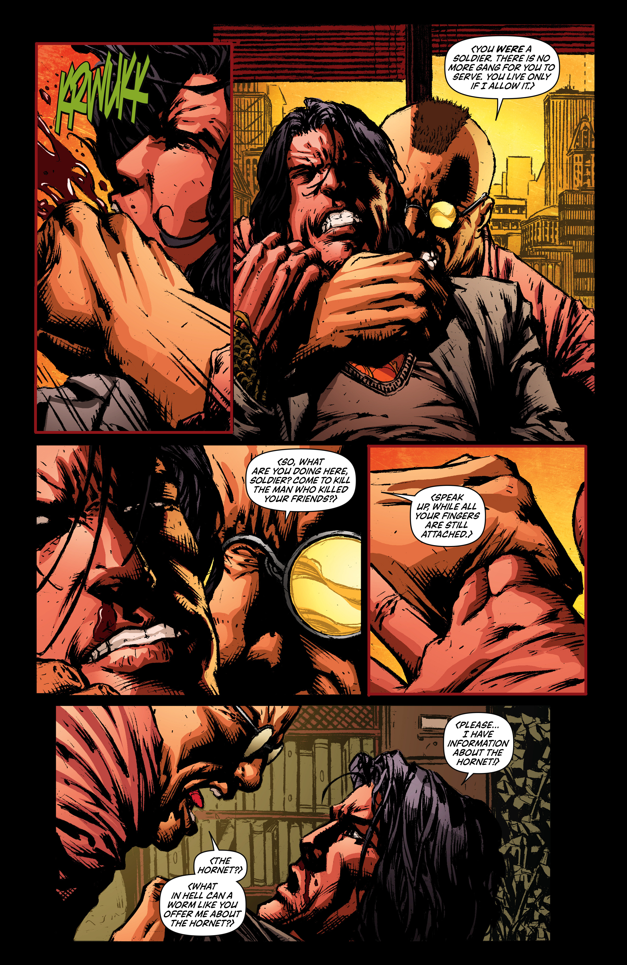 Read online Green Hornet: Blood Ties comic -  Issue #4 - 9