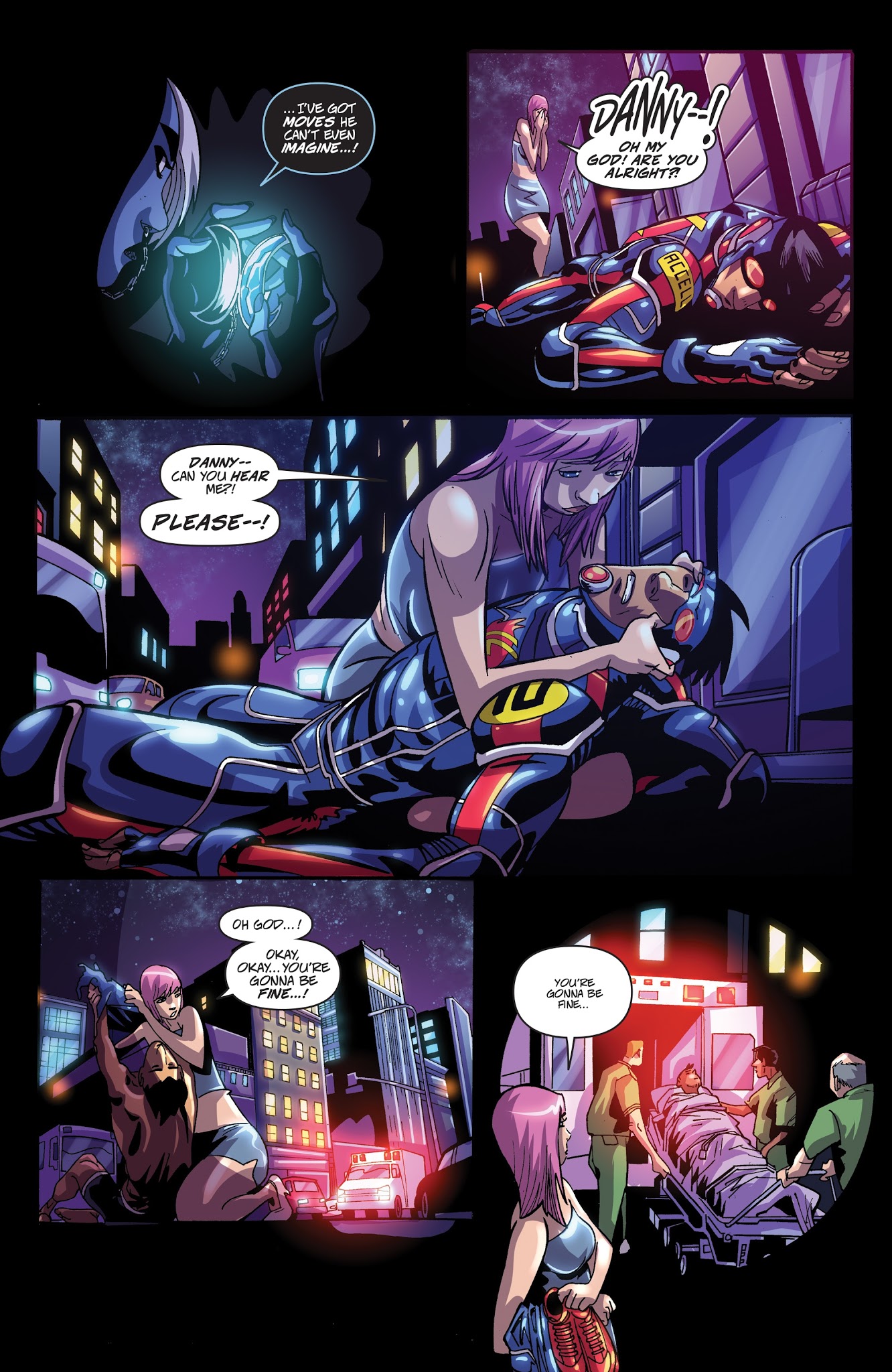 Read online Accell comic -  Issue #6 - 16