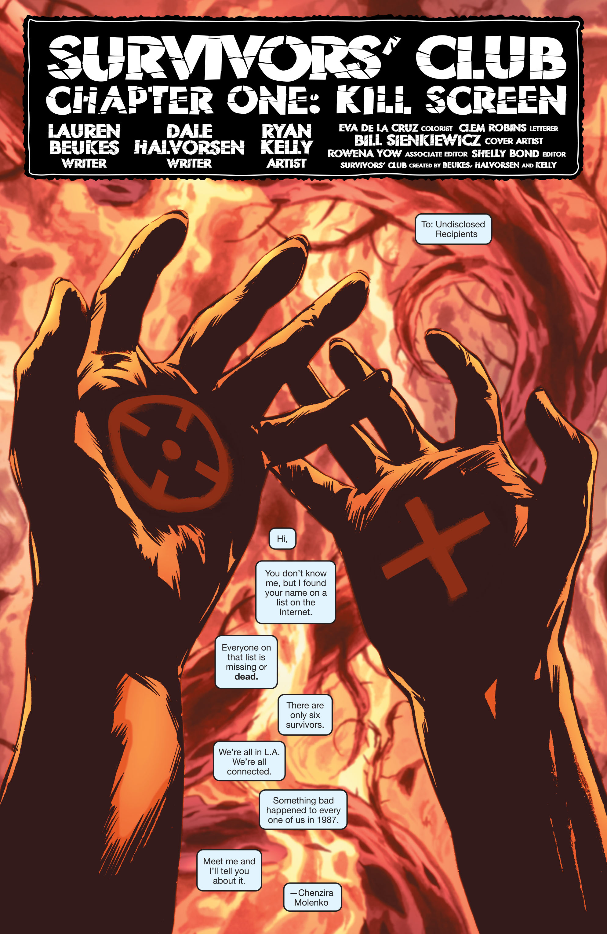 Read online Survivors' Club comic -  Issue #1 - 2