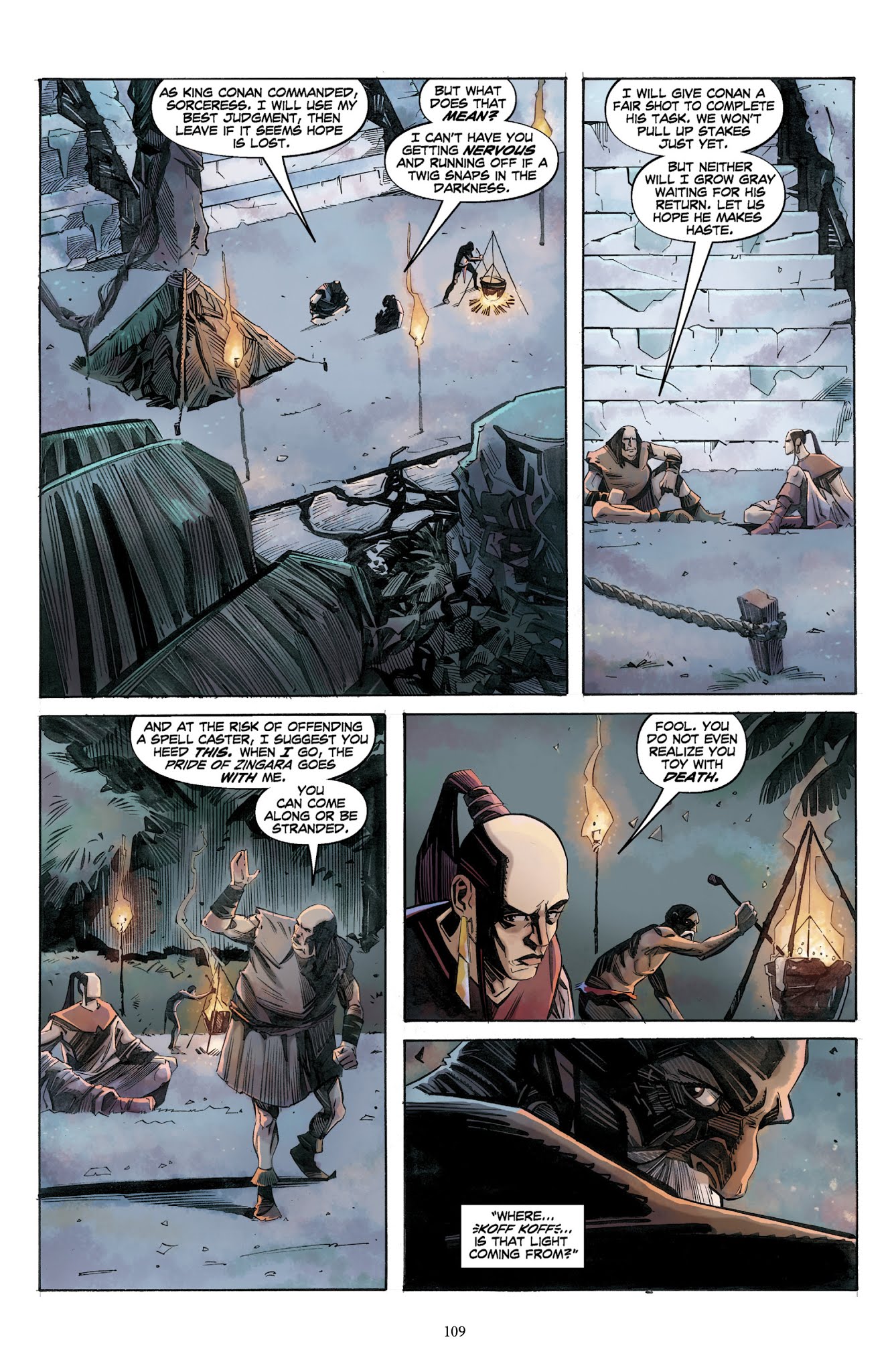 Read online Conan: The Phantoms of the Black Coast comic -  Issue # TPB - 107