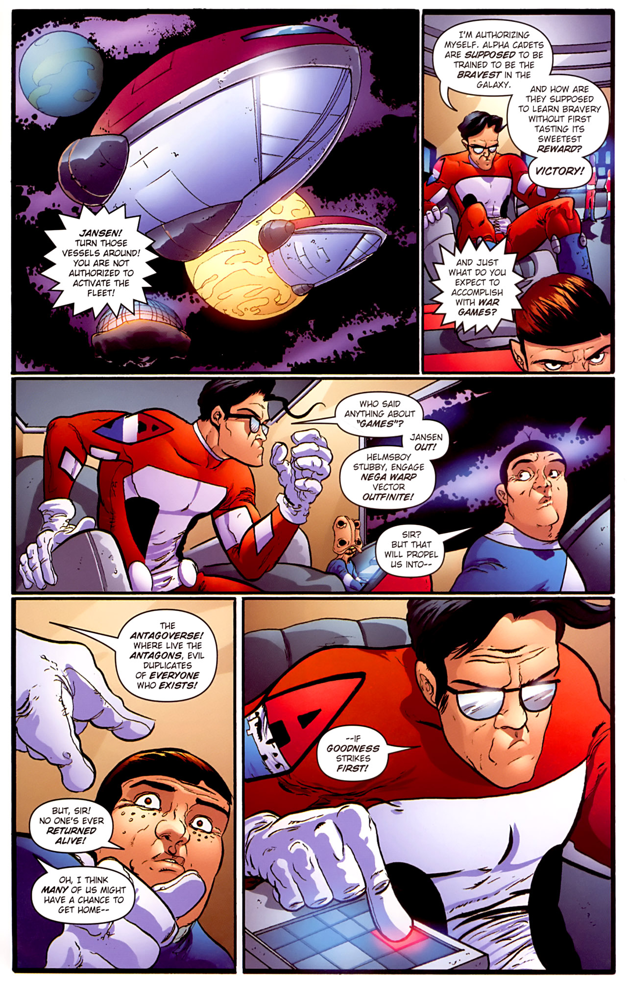 Read online Stephen Colbert's Tek Jansen comic -  Issue #2 - 12