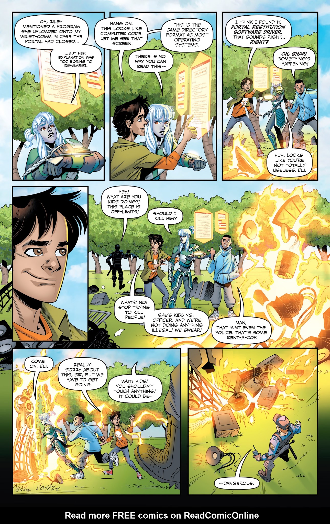 Read online Portal Bound comic -  Issue #2 - 13