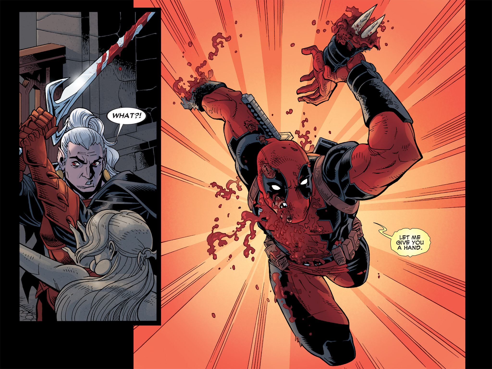 Read online Deadpool: Dracula's Gauntlet comic -  Issue # Part 9 - 42