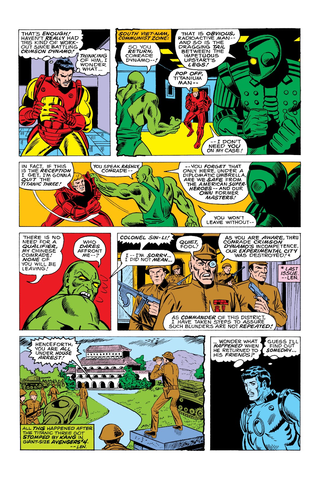 Read online Marvel Masterworks: The Invincible Iron Man comic -  Issue # TPB 10 (Part 2) - 22