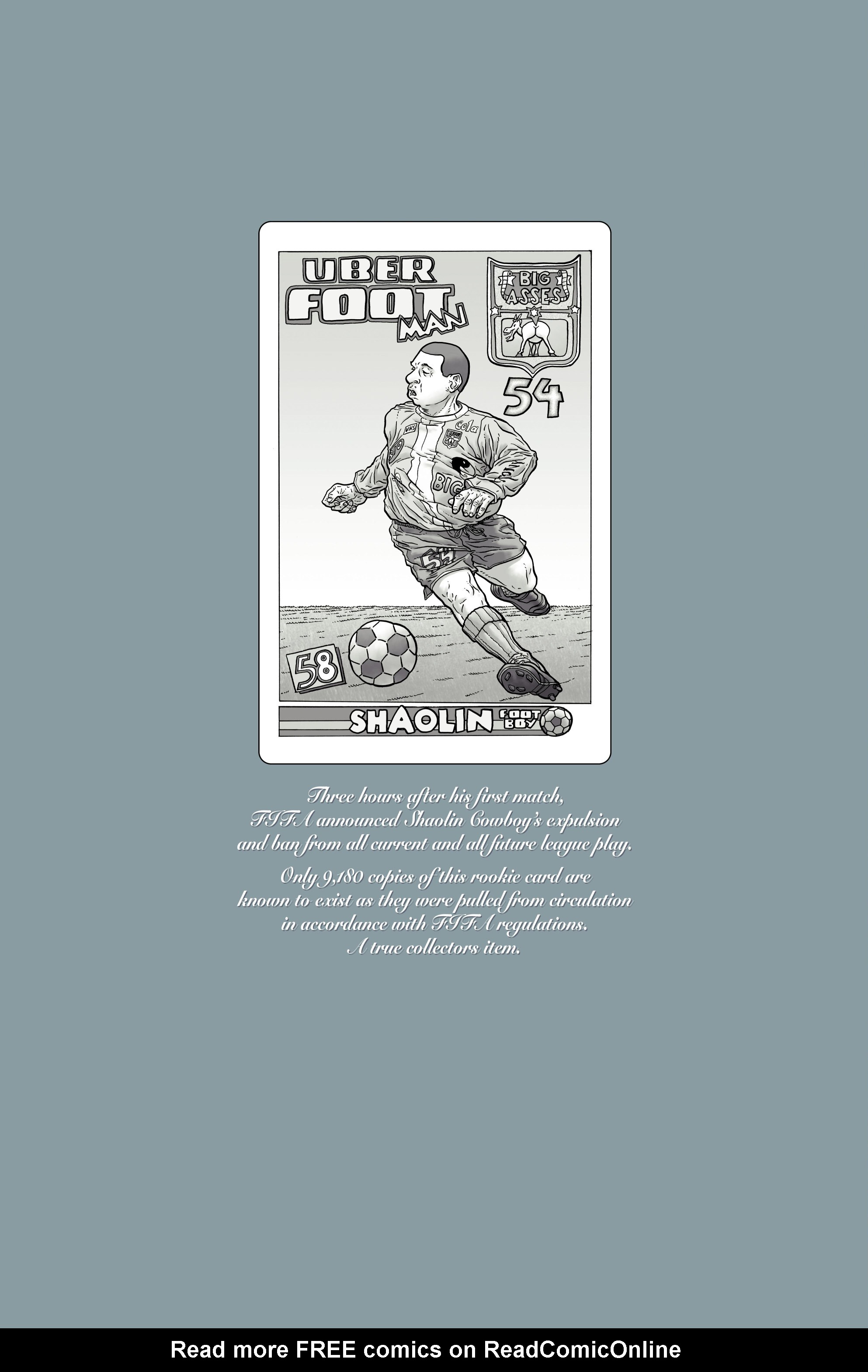 Read online Shaolin Cowboy comic -  Issue #5 - 22
