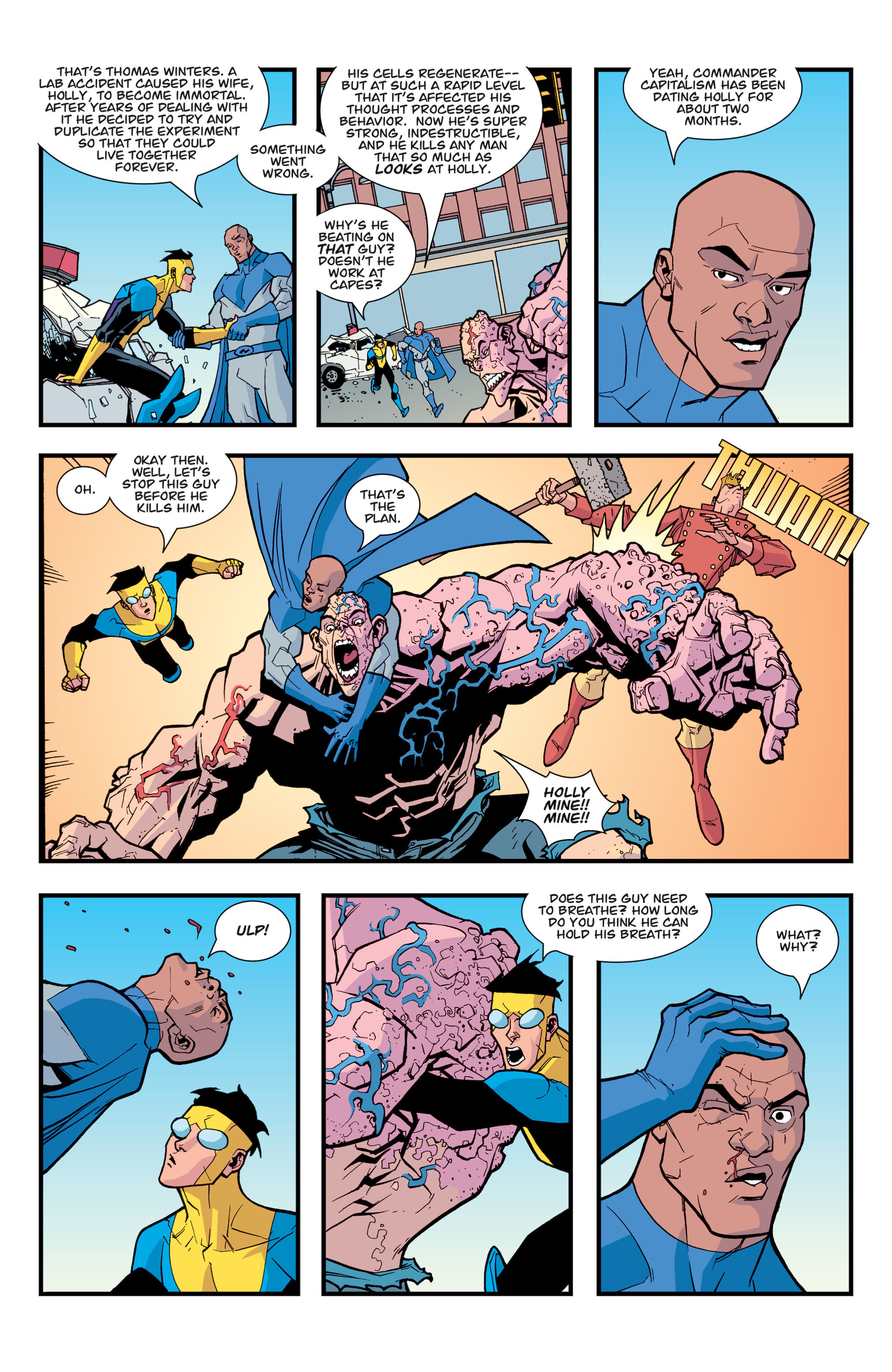 Read online Invincible comic -  Issue # _TPB 4 - Head of The Class - 101