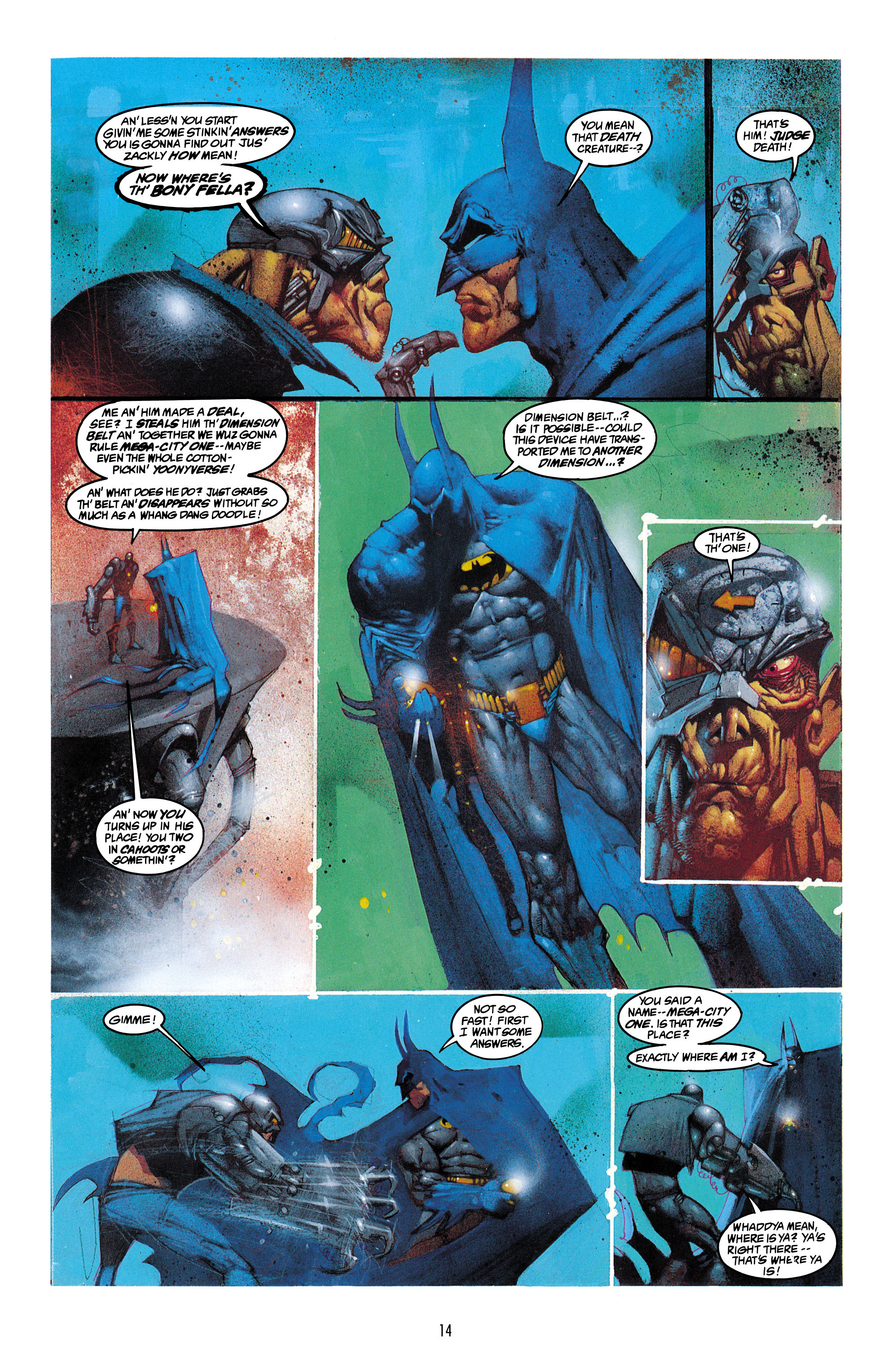 Read online Batman/Judge Dredd Collection comic -  Issue # TPB (Part 1) - 14