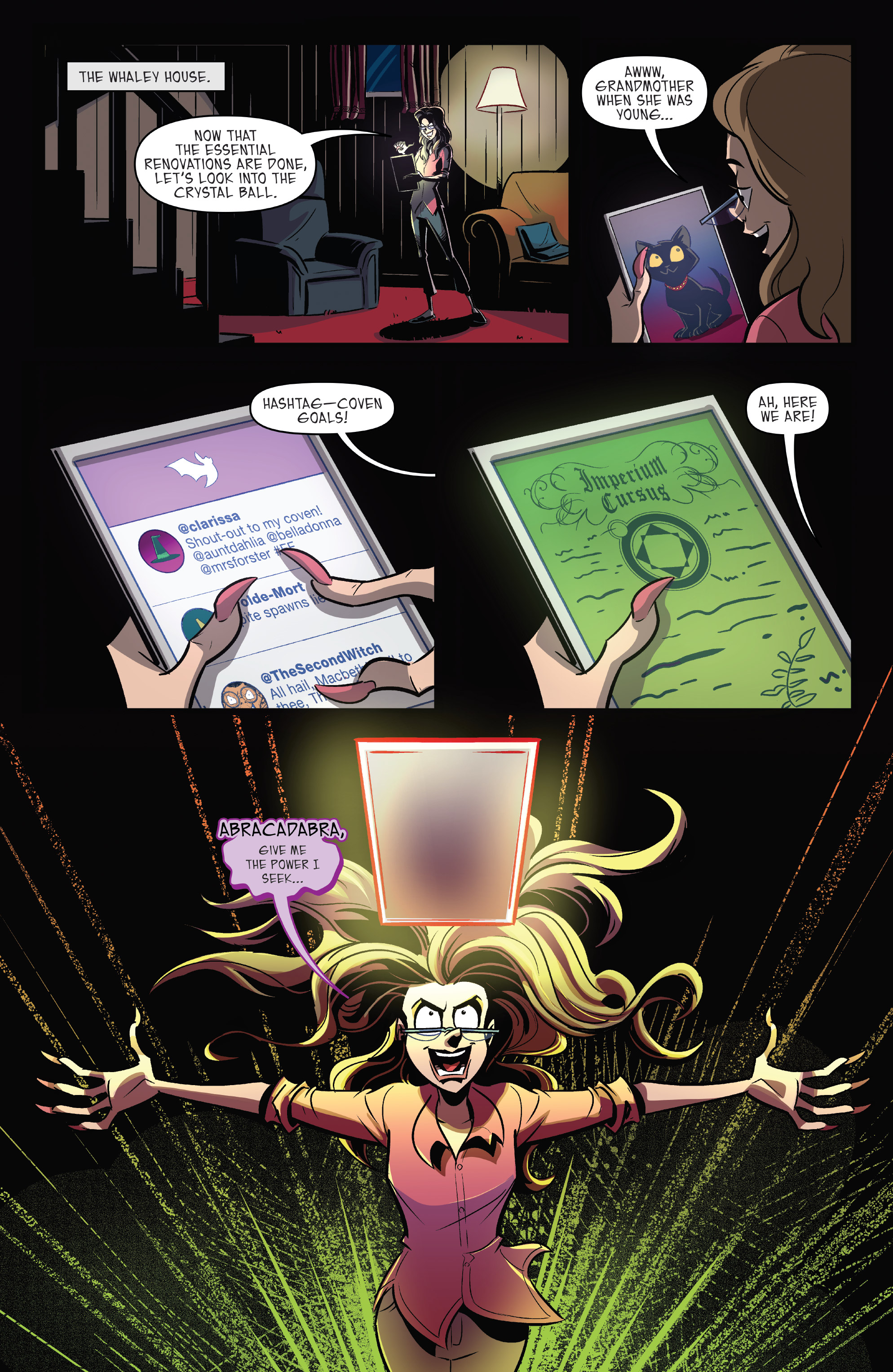 Read online Goosebumps: Horrors of the Witch House comic -  Issue #3 - 12
