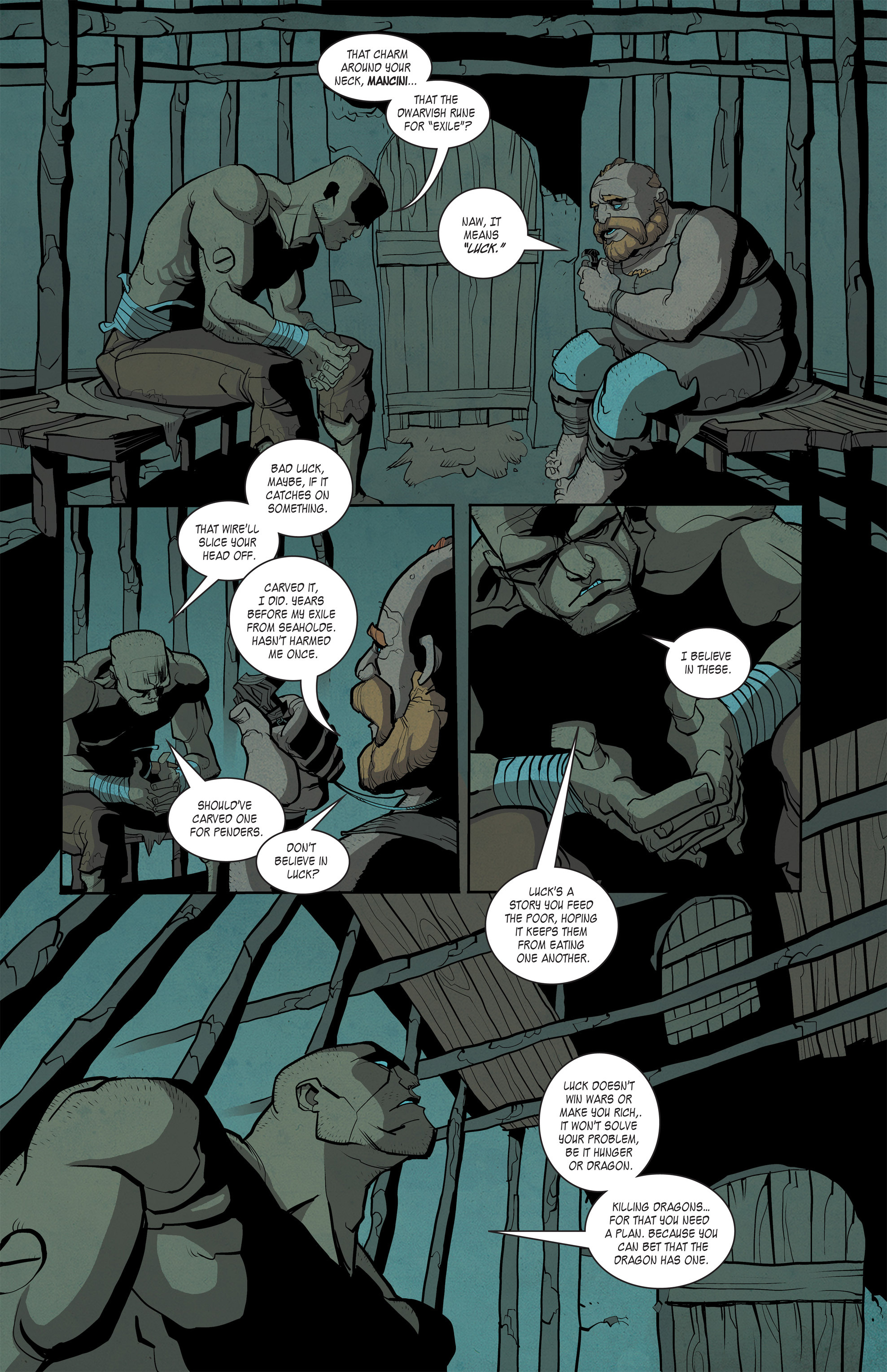 Read online Kings and Canvas comic -  Issue #0 - 14