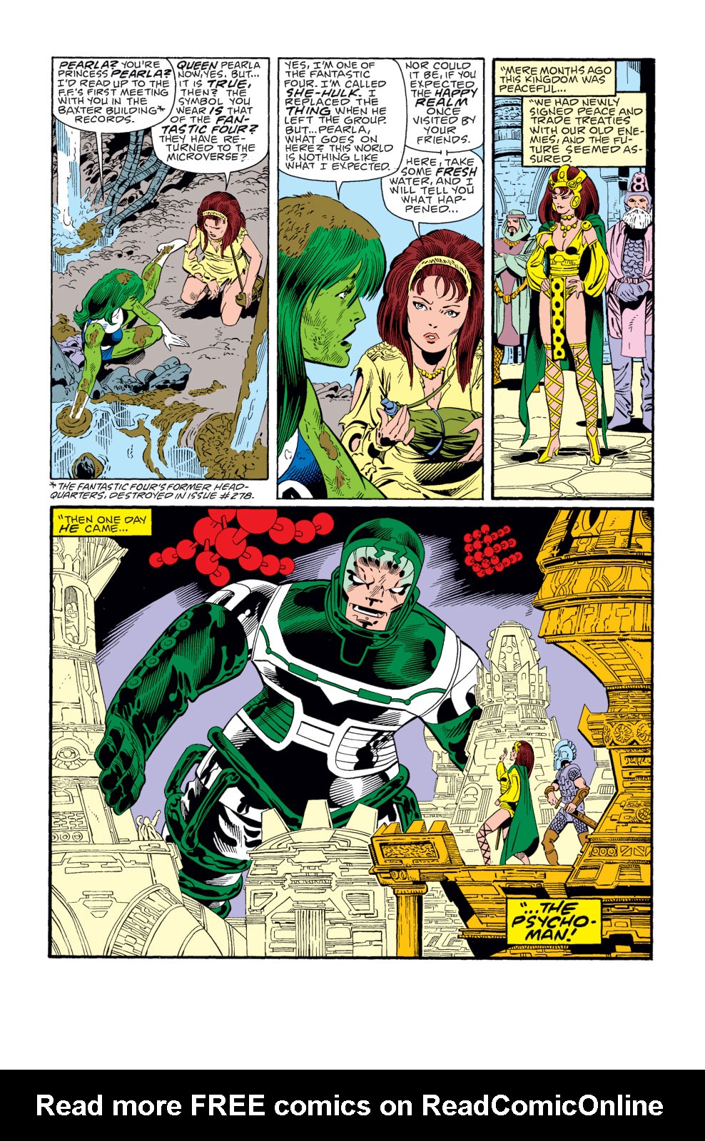 Read online Fantastic Four (1961) comic -  Issue #284 - 7