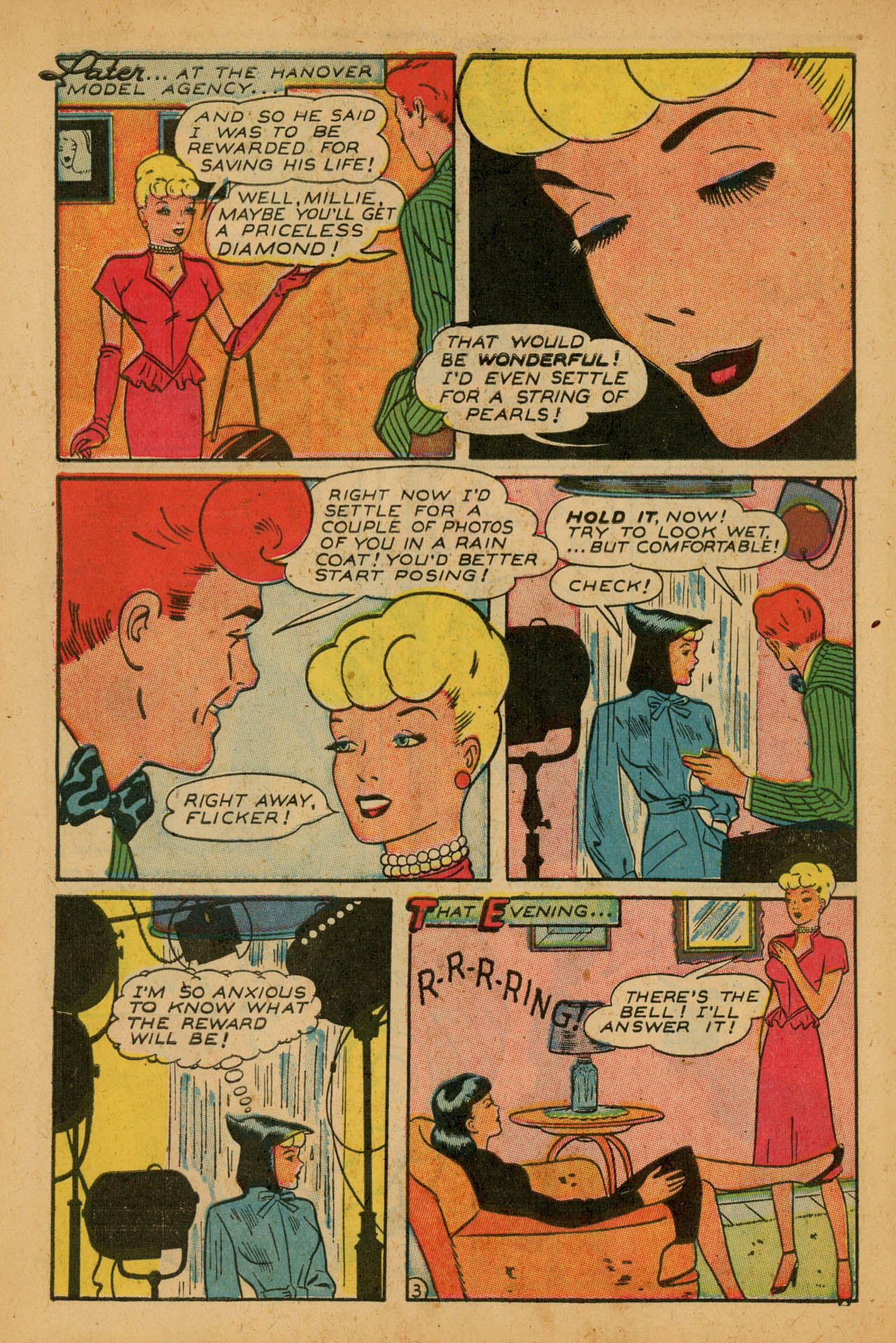 Read online Millie the Model comic -  Issue #7 - 12
