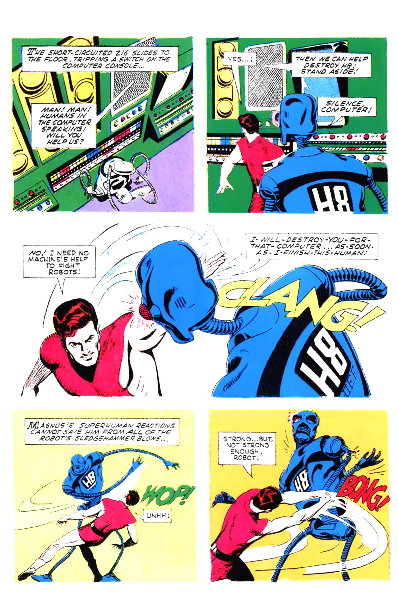Read online Magnus, Robot Fighter (2010) comic -  Issue #1 - 50