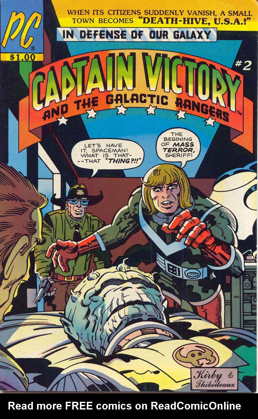 Read online Captain Victory and the Galactic Rangers (1981) comic -  Issue #2 - 1