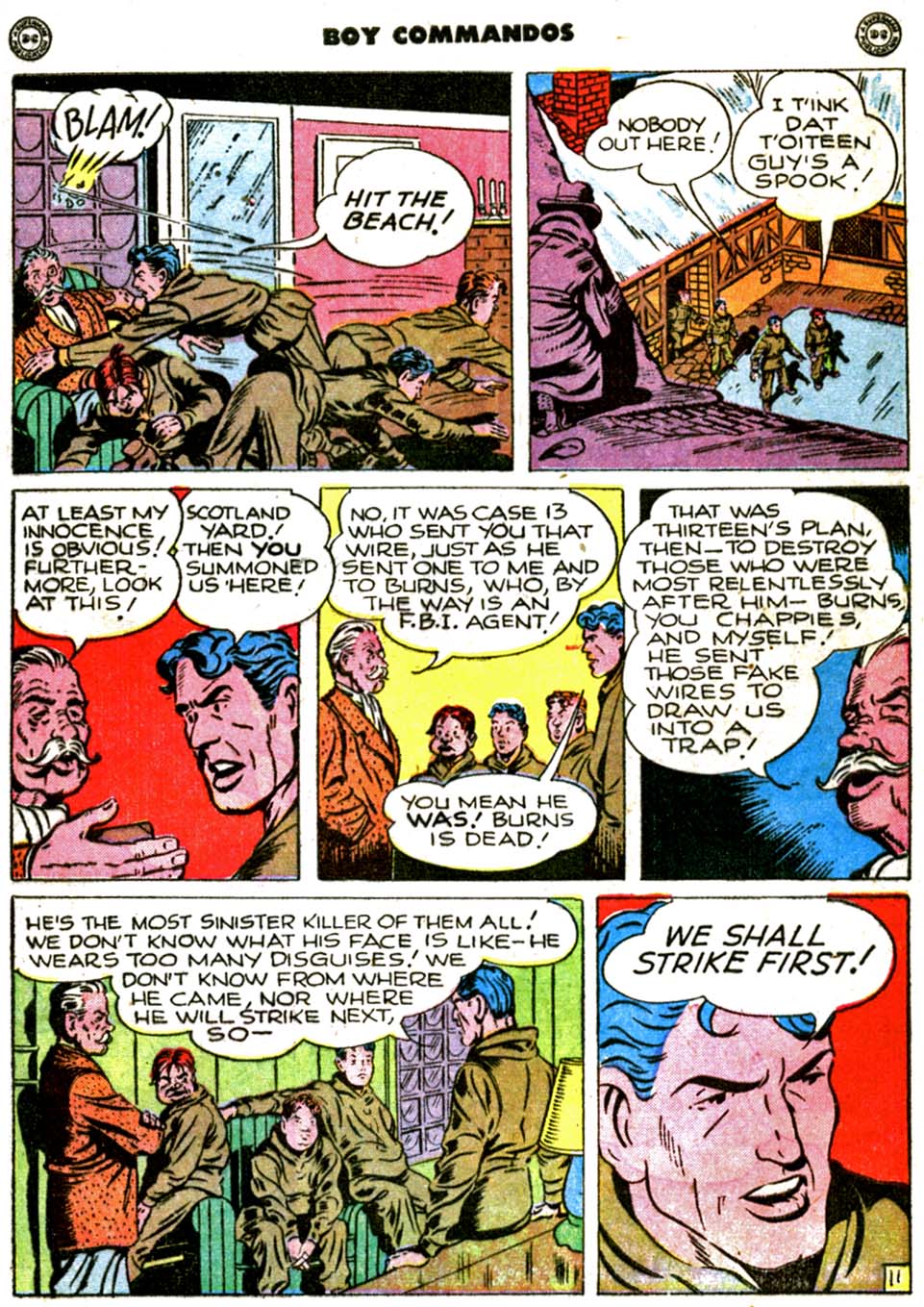 Read online Boy Commandos comic -  Issue #16 - 13