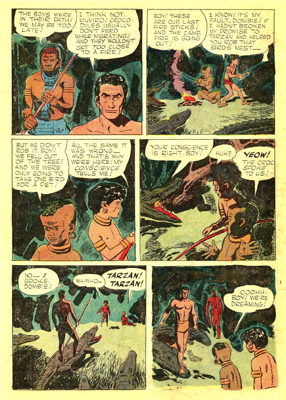 Read online Tarzan (1948) comic -  Issue #90 - 26