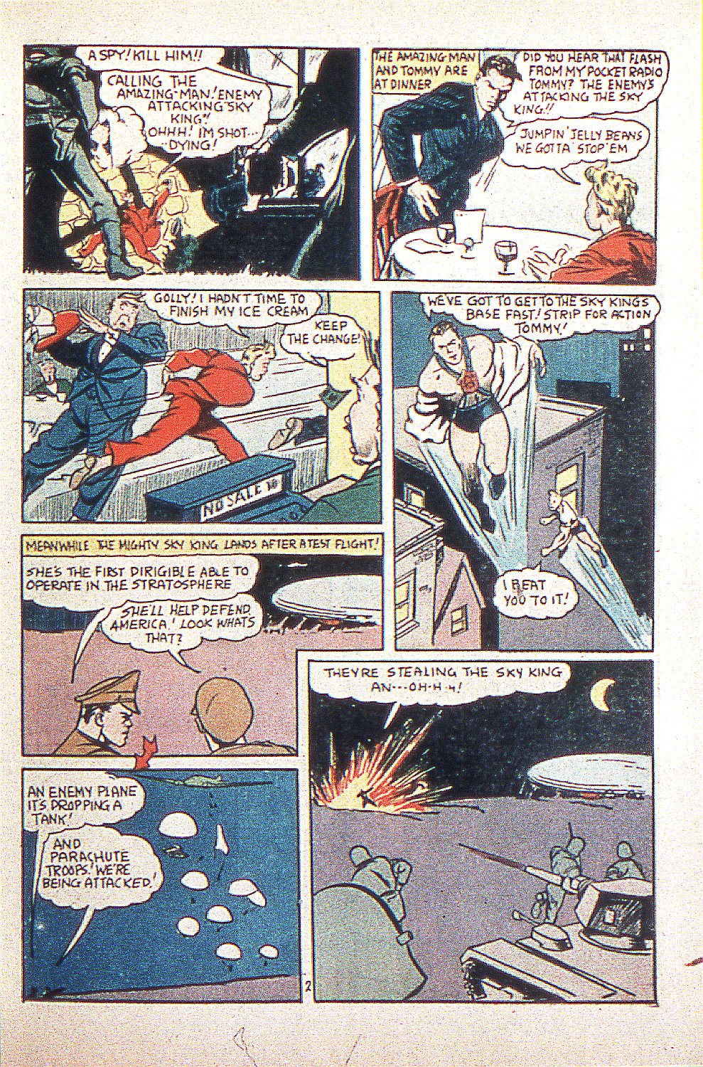 Read online Stars and Stripes Comics comic -  Issue #4 - 59