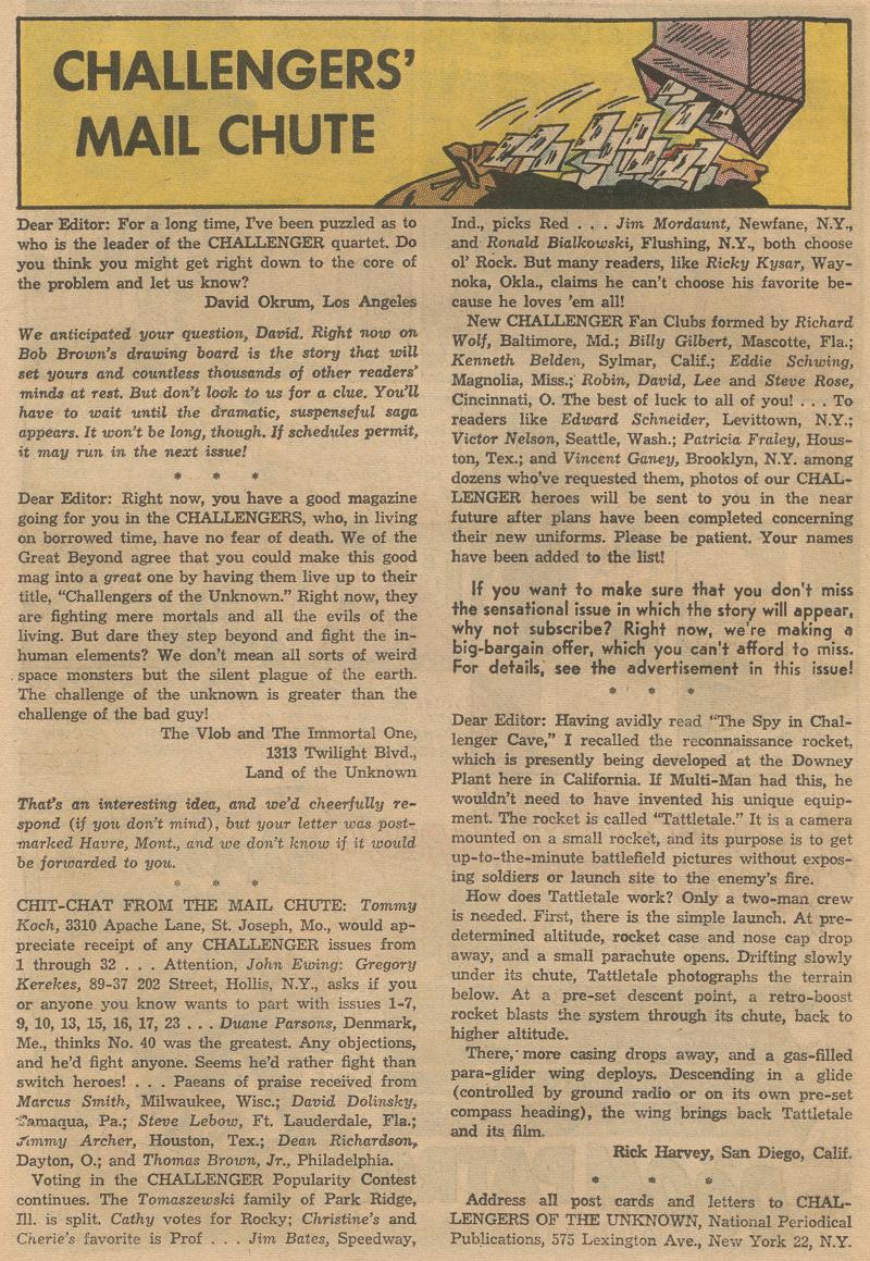 Read online Challengers of the Unknown (1958) comic -  Issue #42 - 16