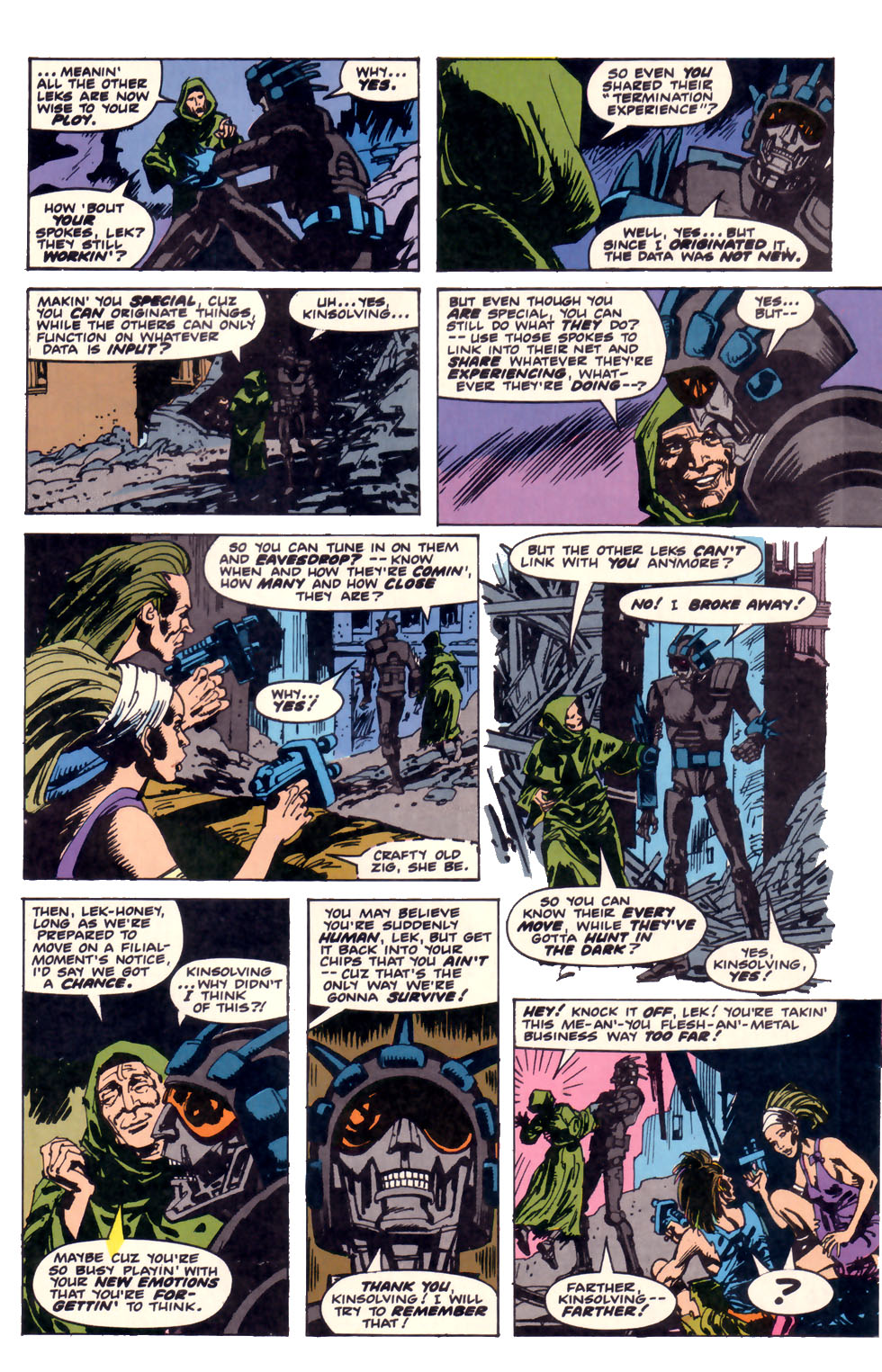 Read online Electric Warrior comic -  Issue #3 - 23