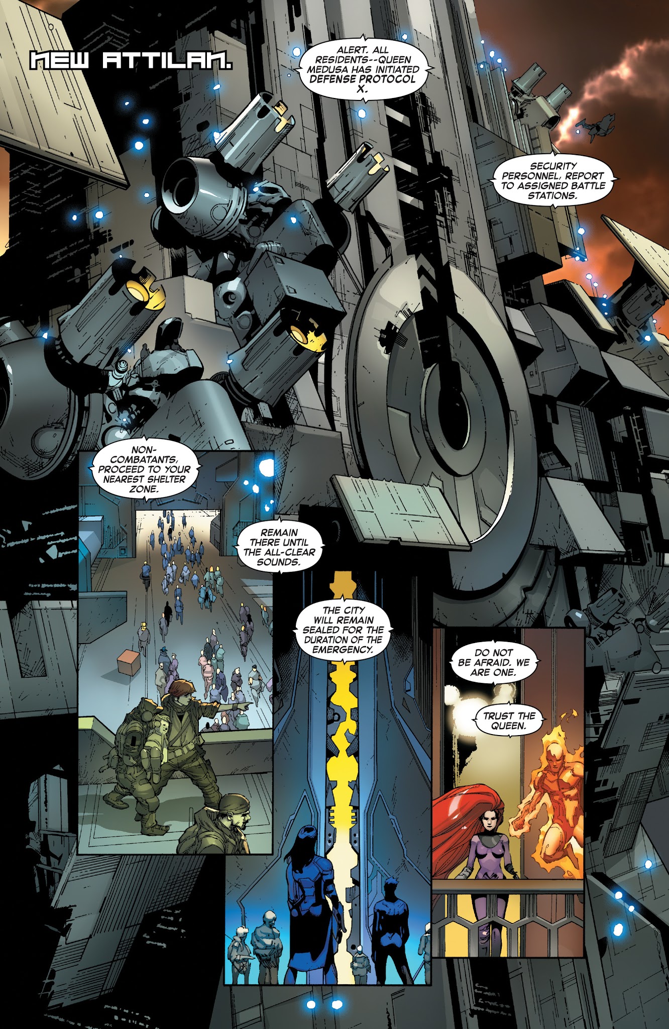 Read online Inhumans Vs. X-Men comic -  Issue # _TPB - 86
