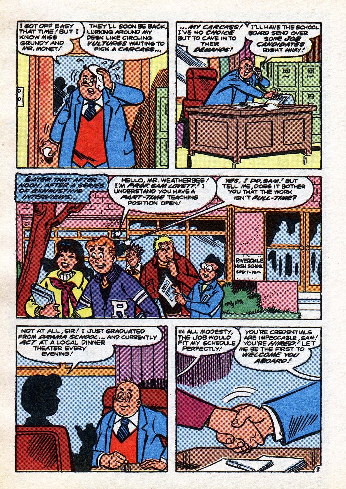 Read online Archie...Archie Andrews, Where Are You? Digest Magazine comic -  Issue #73 - 69