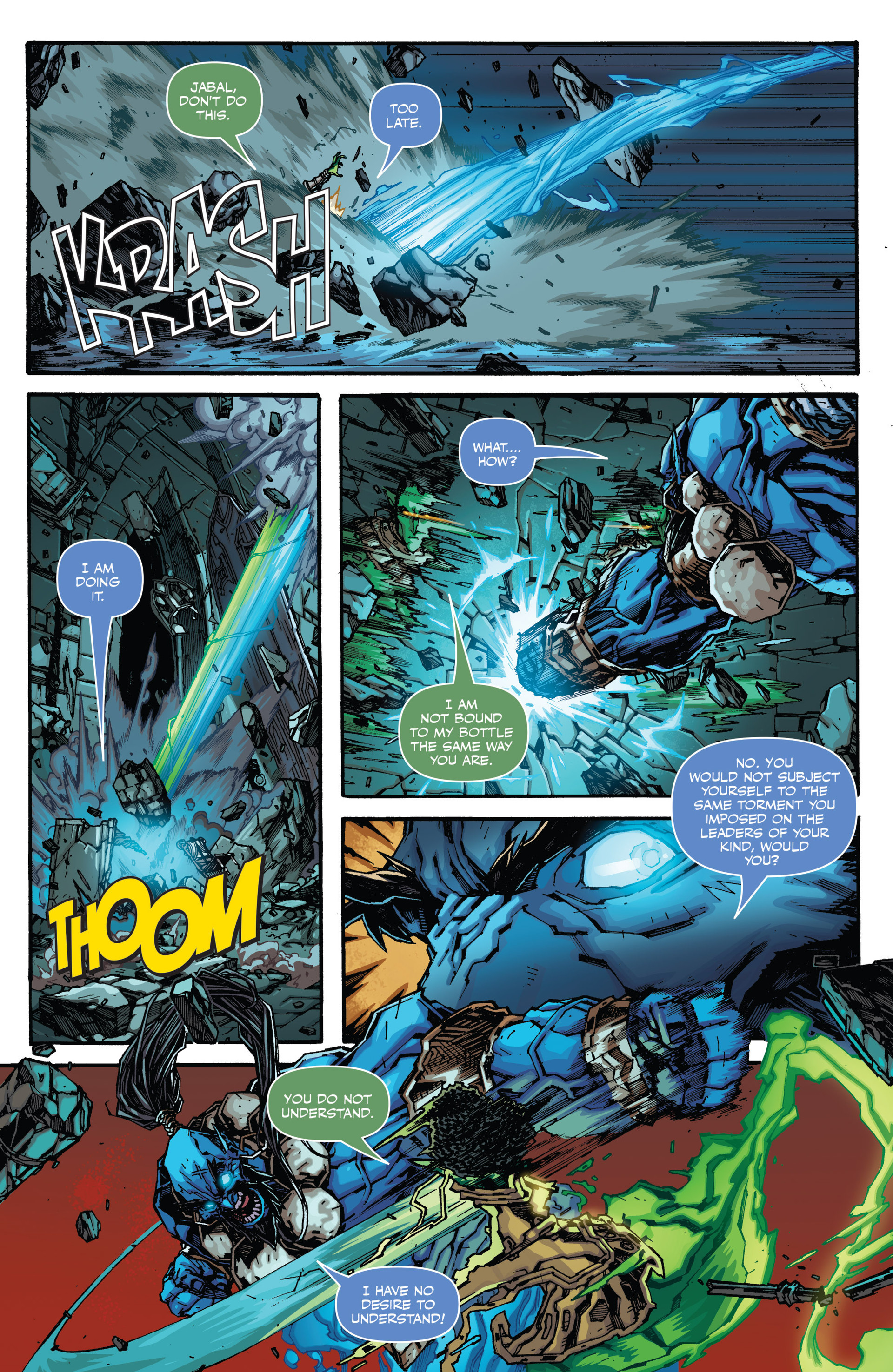 Read online Jinnrise comic -  Issue #6 - 5