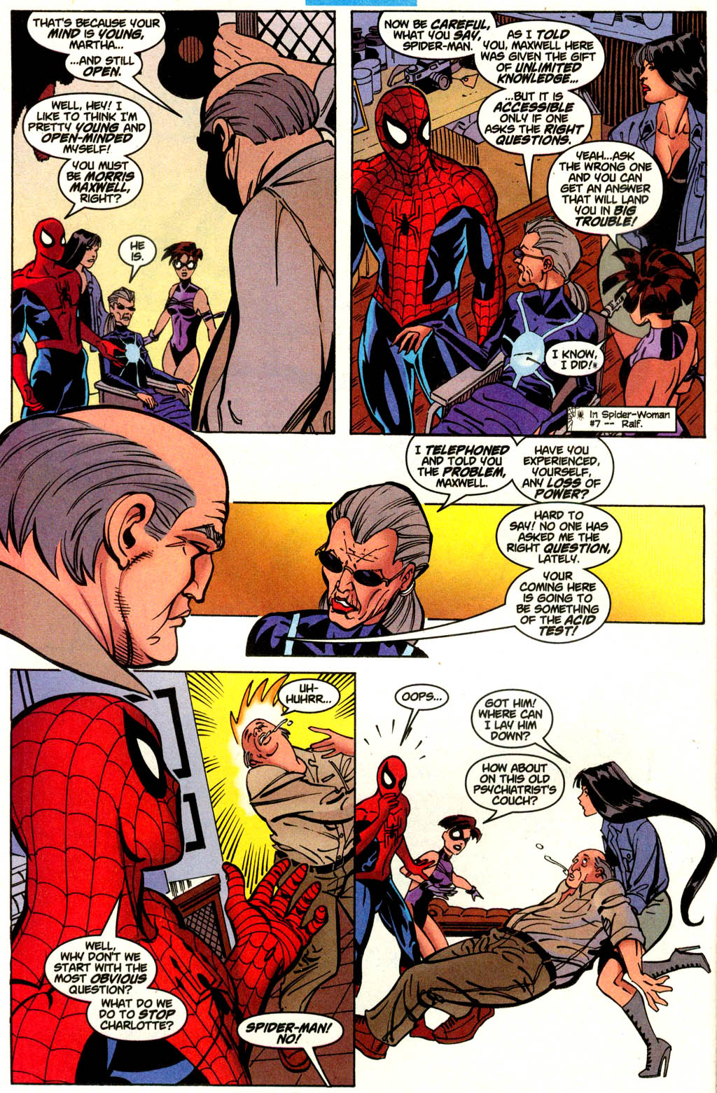 Read online Spider-Woman (1999) comic -  Issue #9 - 7