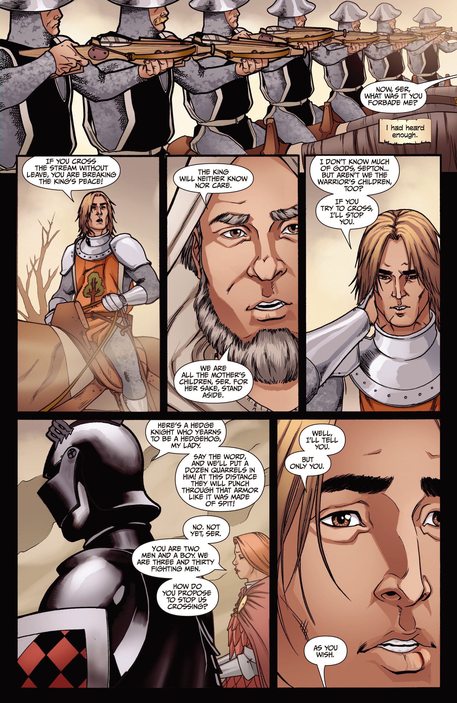Read online The Sworn Sword: The Graphic Novel comic -  Issue # Full - 124
