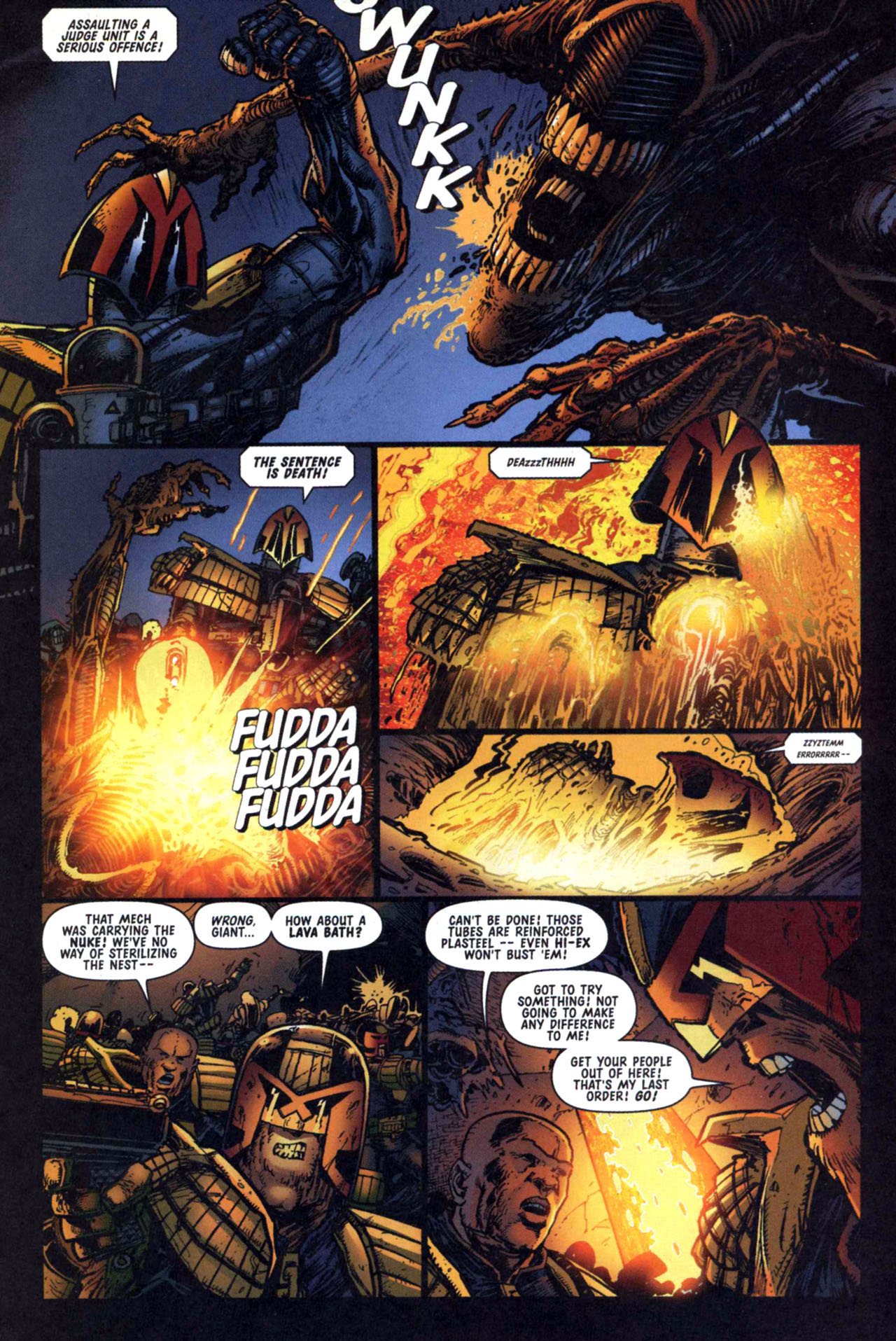 Read online Judge Dredd Vs. Aliens:  Incubus comic -  Issue #4 - 22