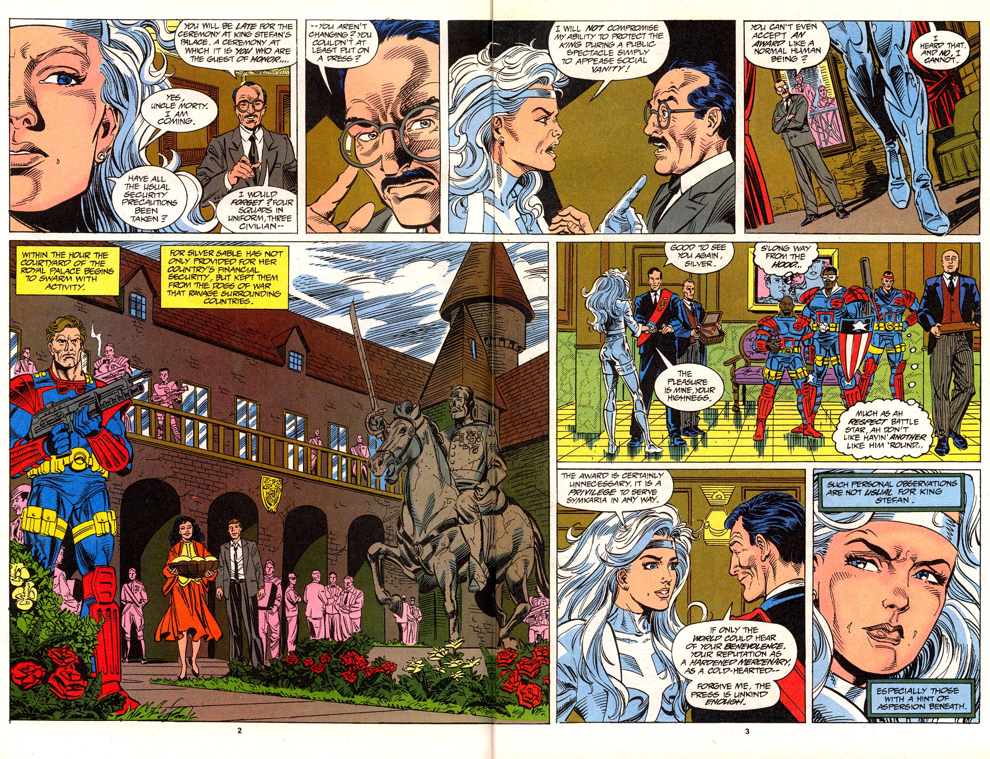 Read online Silver Sable and the Wild Pack comic -  Issue #24 - 4