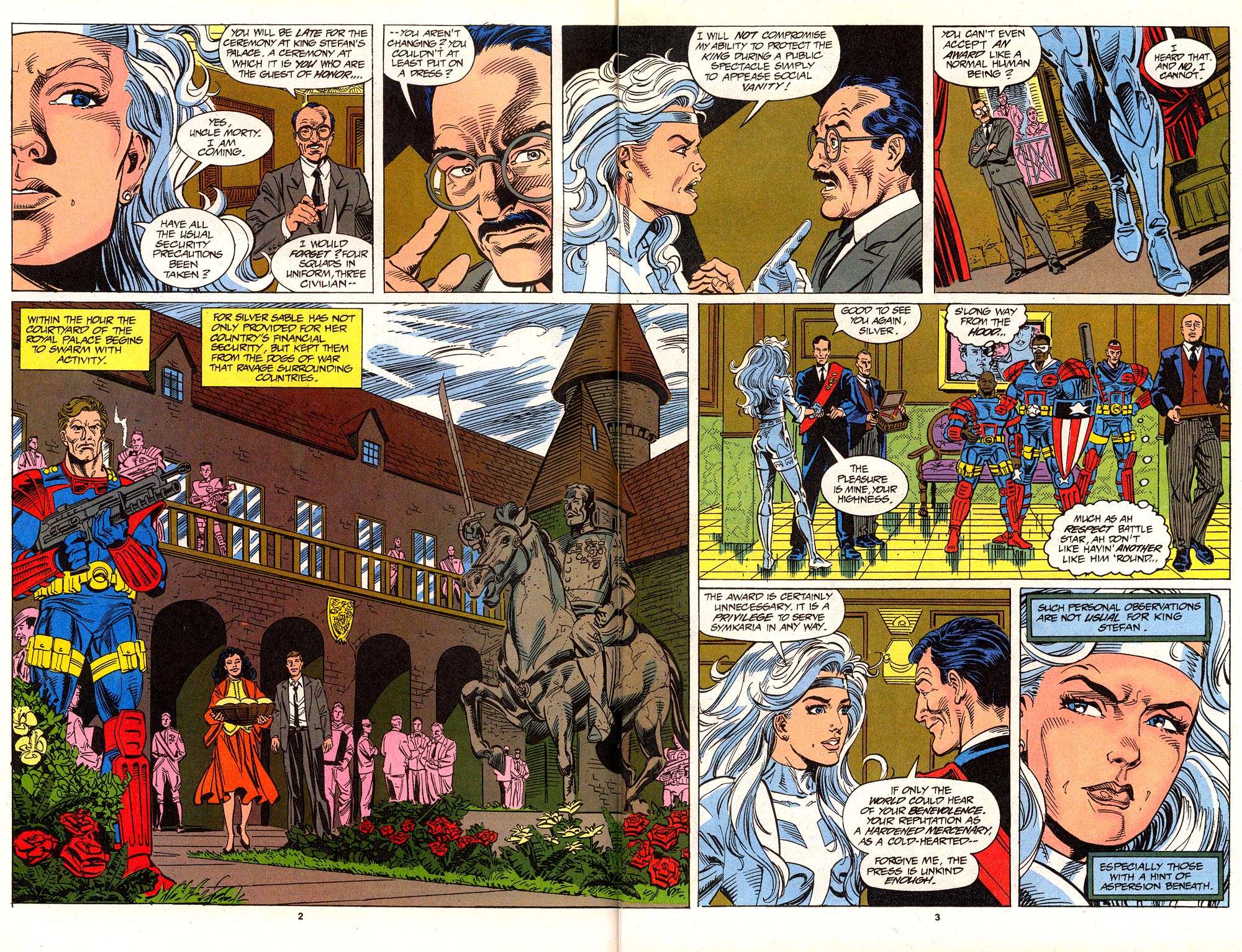 Read online Silver Sable and the Wild Pack comic -  Issue #24 - 4