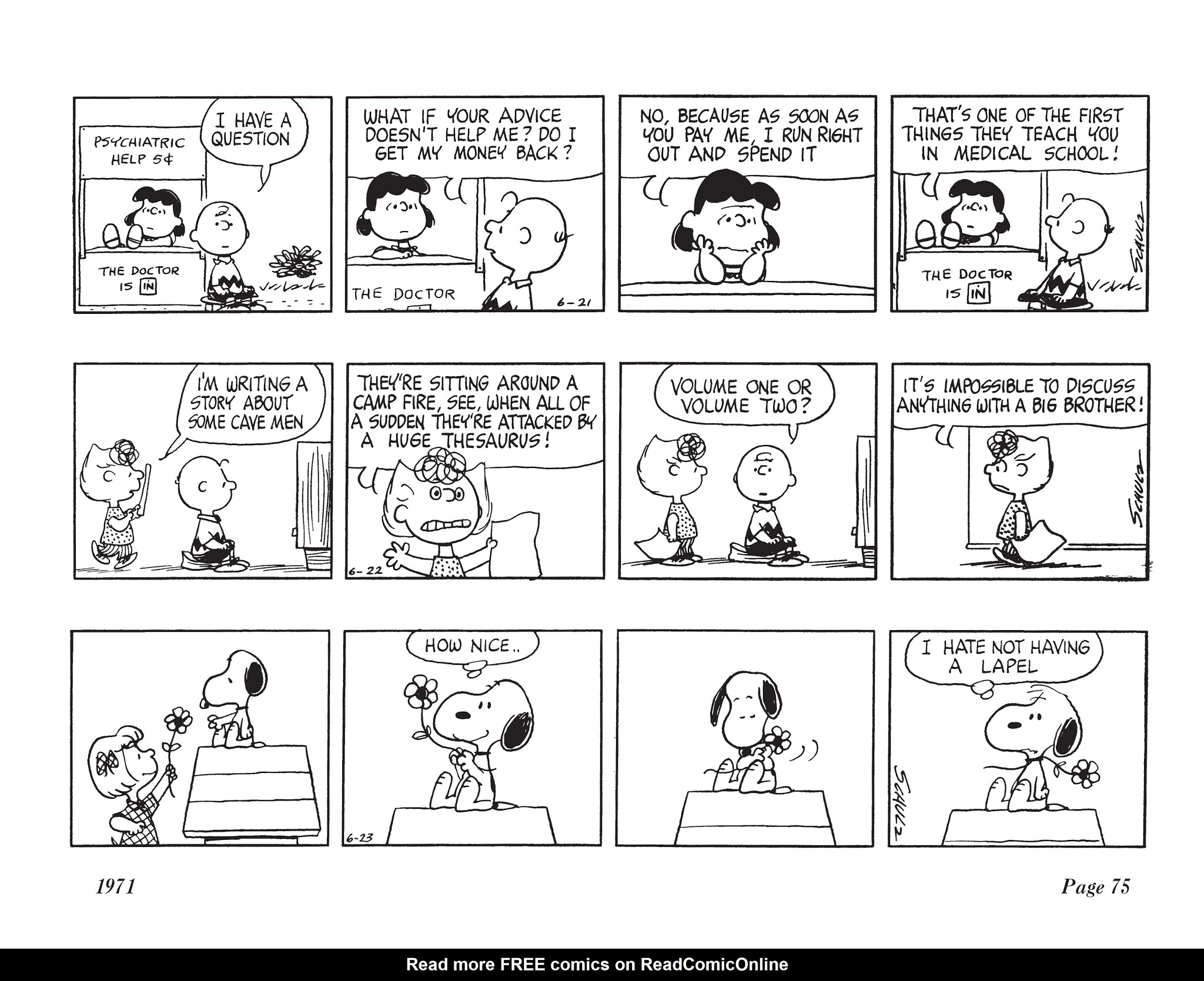 Read online The Complete Peanuts comic -  Issue # TPB 11 - 90