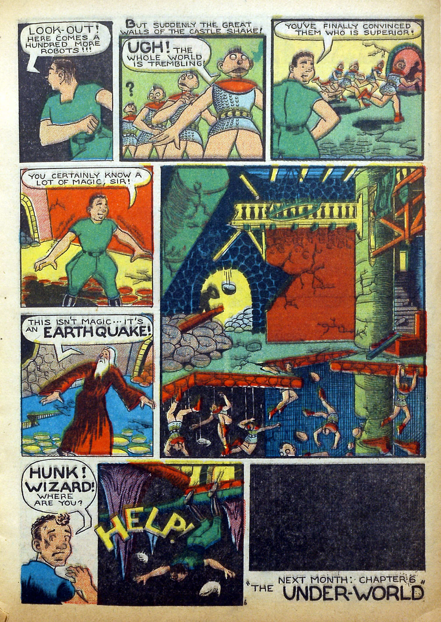 Read online Amazing Mystery Funnies comic -  Issue #21 - 22