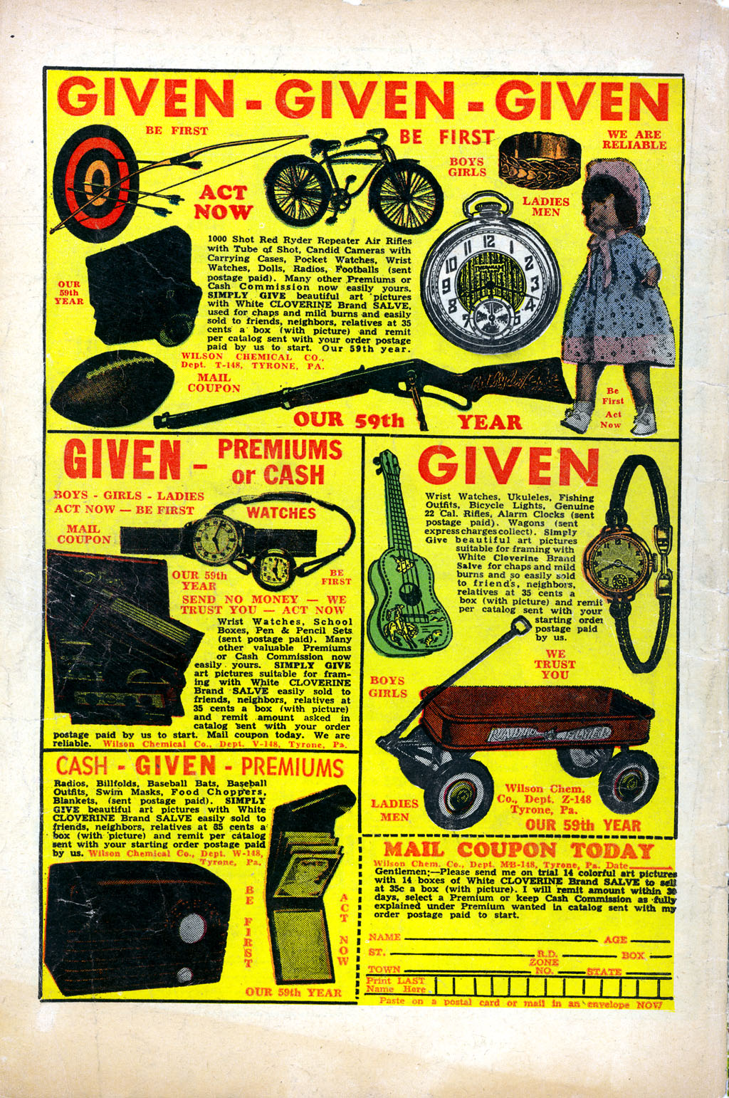 Read online Adventures into Terror comic -  Issue #31 - 36