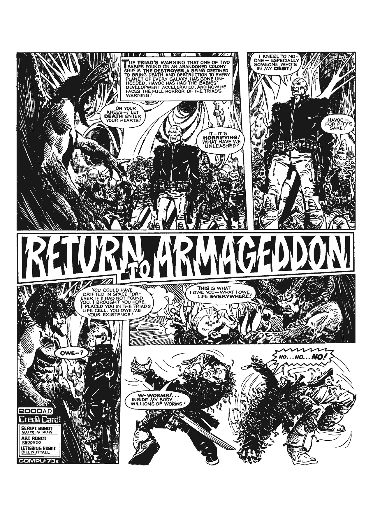 Read online Return to Armageddon comic -  Issue # TPB - 43